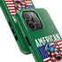 American Dog Flag Tough Phone Case — Patriotic USA Phone Case