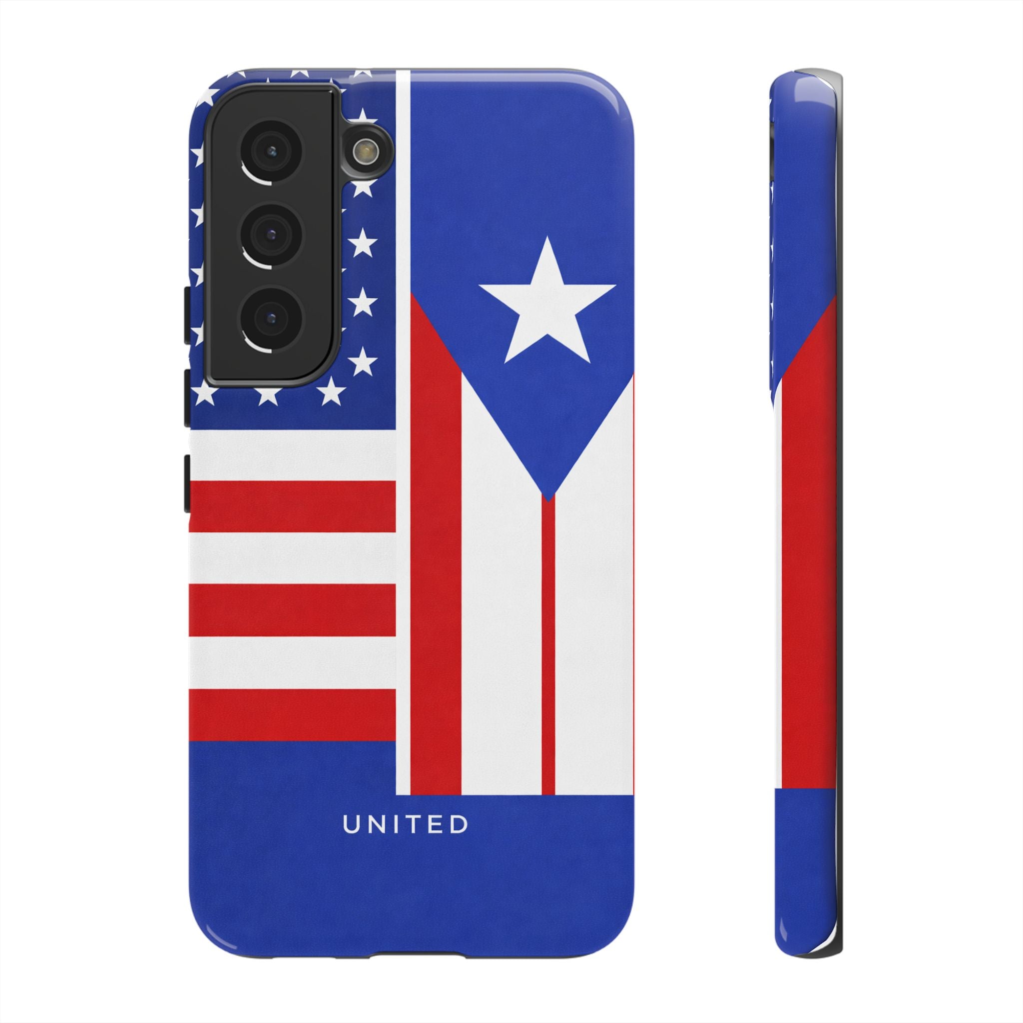 Puerto Rico USA Unity Flag Phone Case Samsung