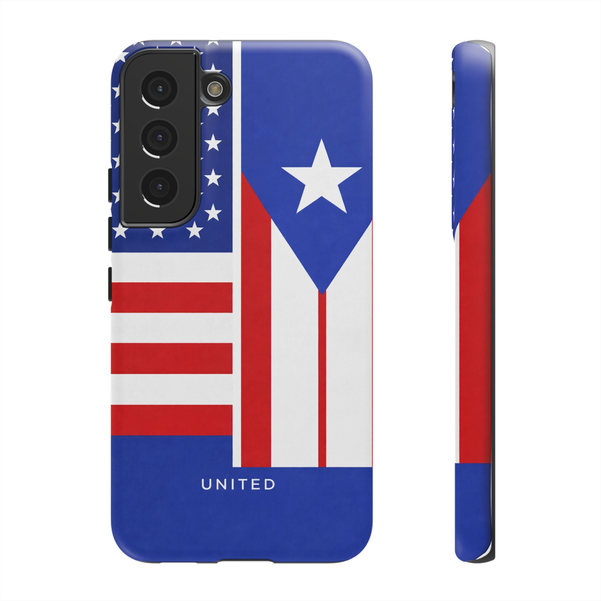 Puerto Rico USA Unity Flag Phone Case Samsung