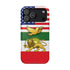 Persian Lion & Dove Magnetic Phone Case — Impact-Resistant iPhone Cover