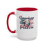 American Eagle Mug — Patriotic 15oz Coffee Cup
