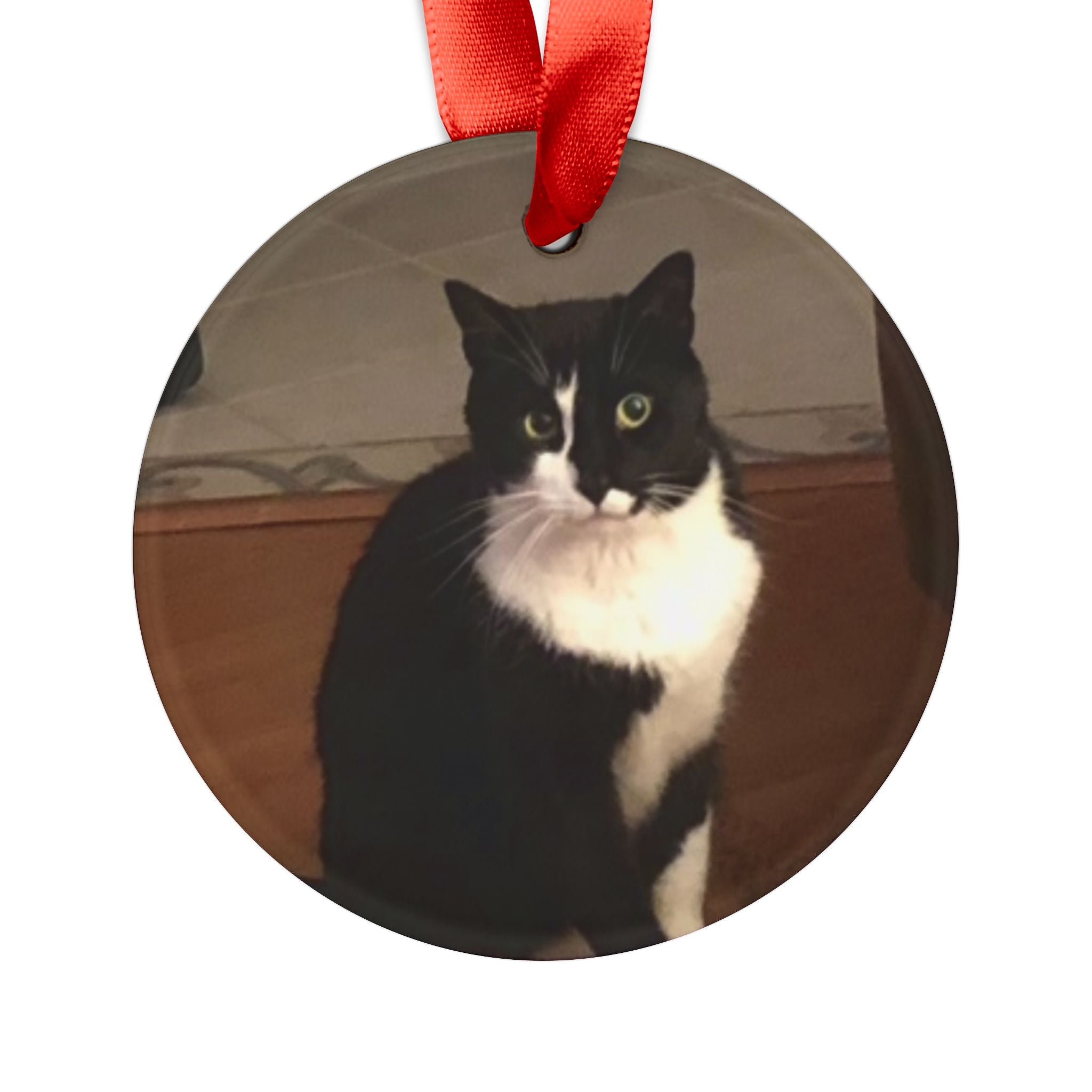 Personalized Pet Memorial Ornament, Custom Pet Ornament, Loss of Pet Gift, Holiday Remembrance Decoration