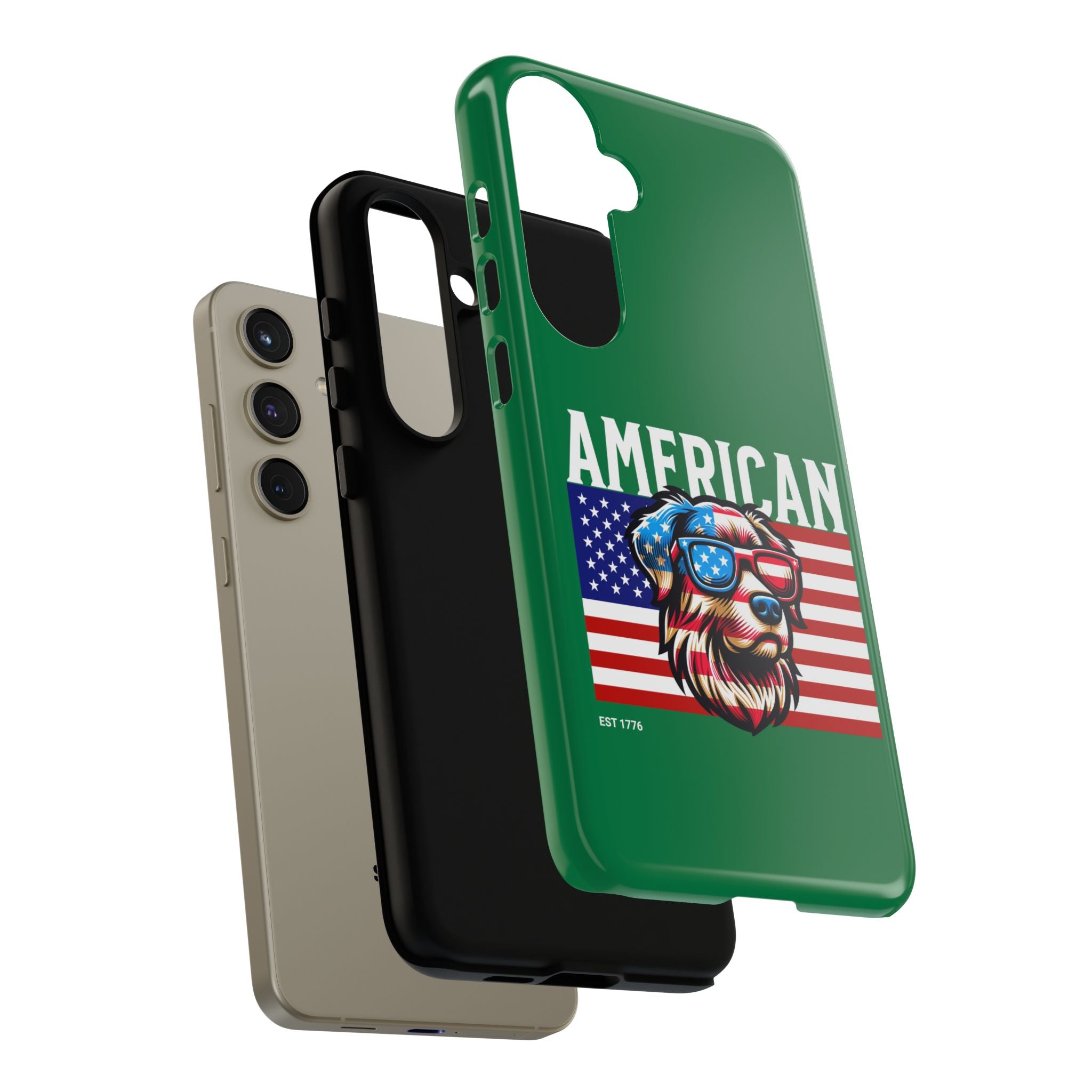 American Dog Tough Cases - Patriotic Pet Phone Case