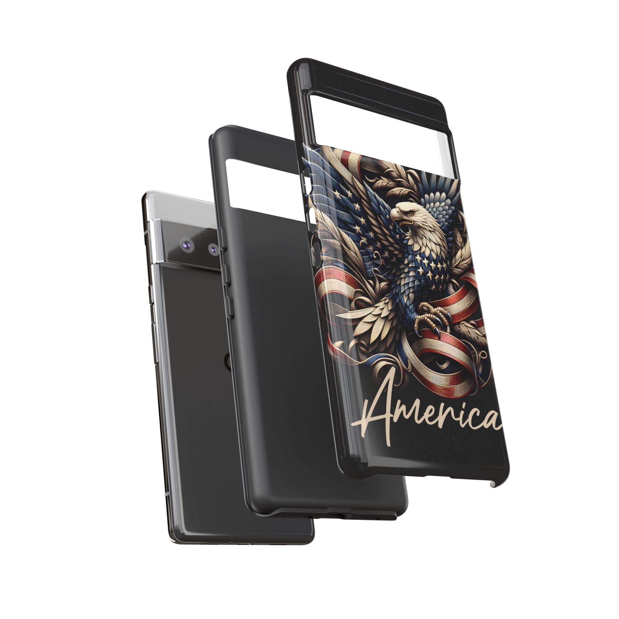 Phone Case - Patriotic American Eagle Design