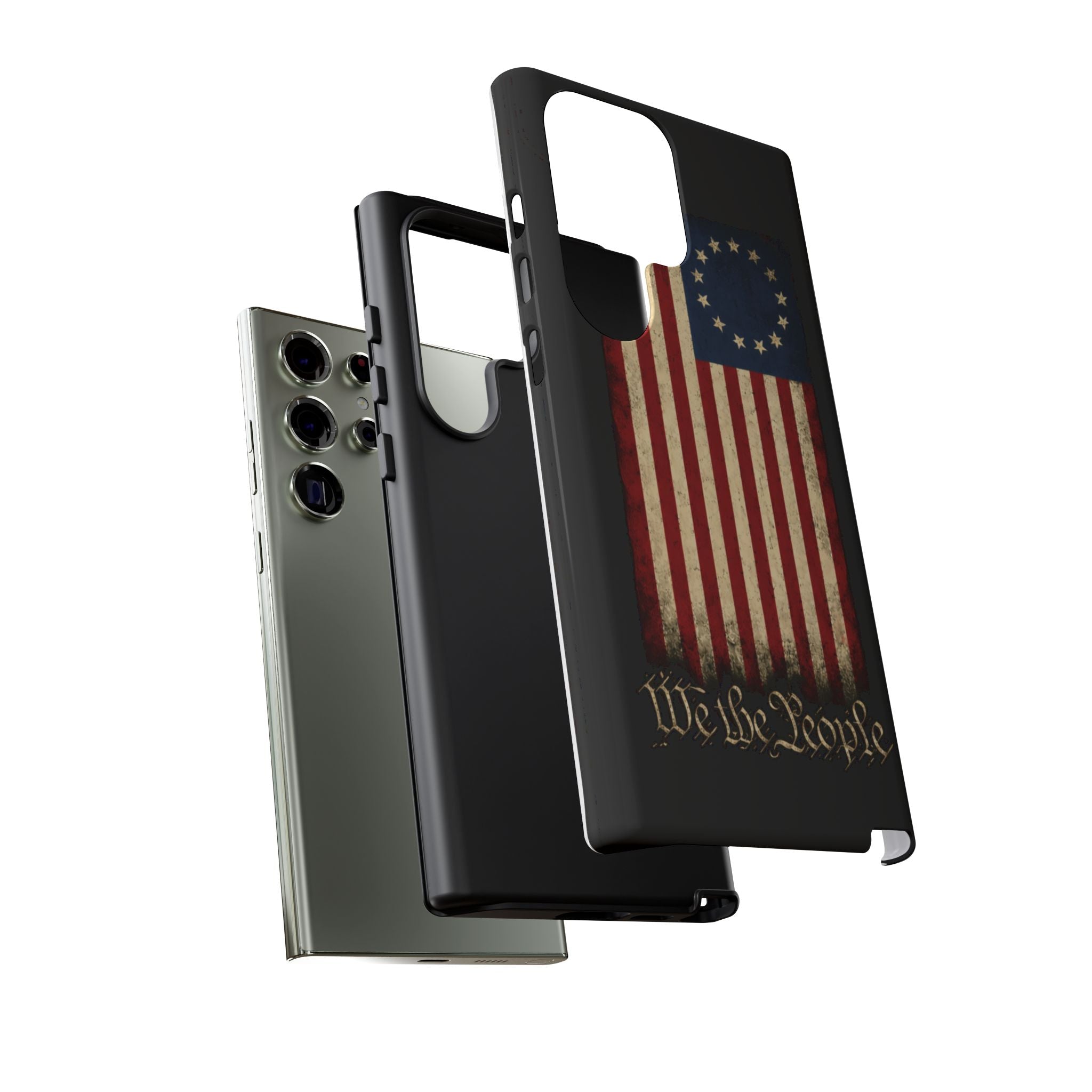 "We the People" Phone Case — Vintage Betsy Ross Flag