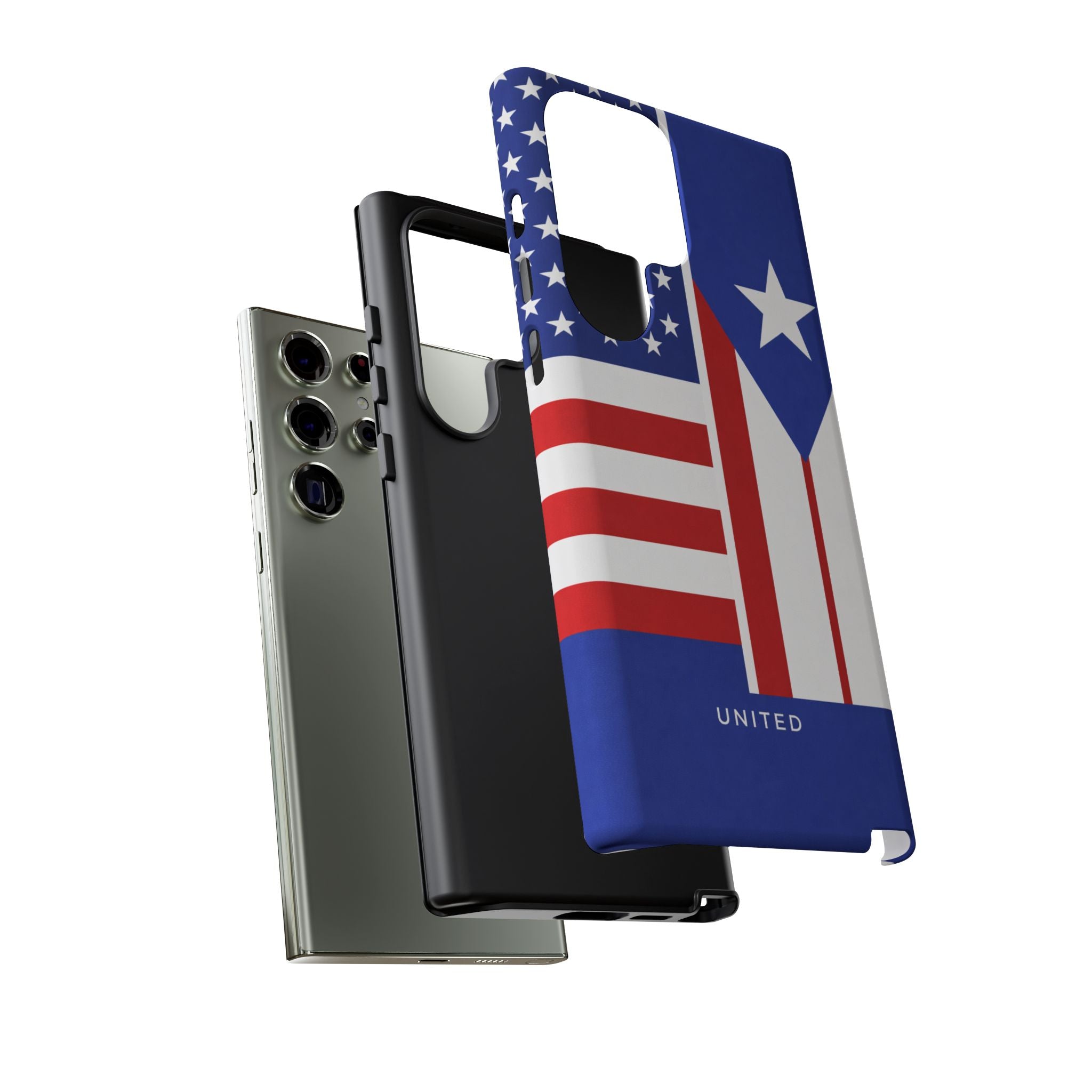 Puerto Rico USA Unity Flag Phone Case Samsung