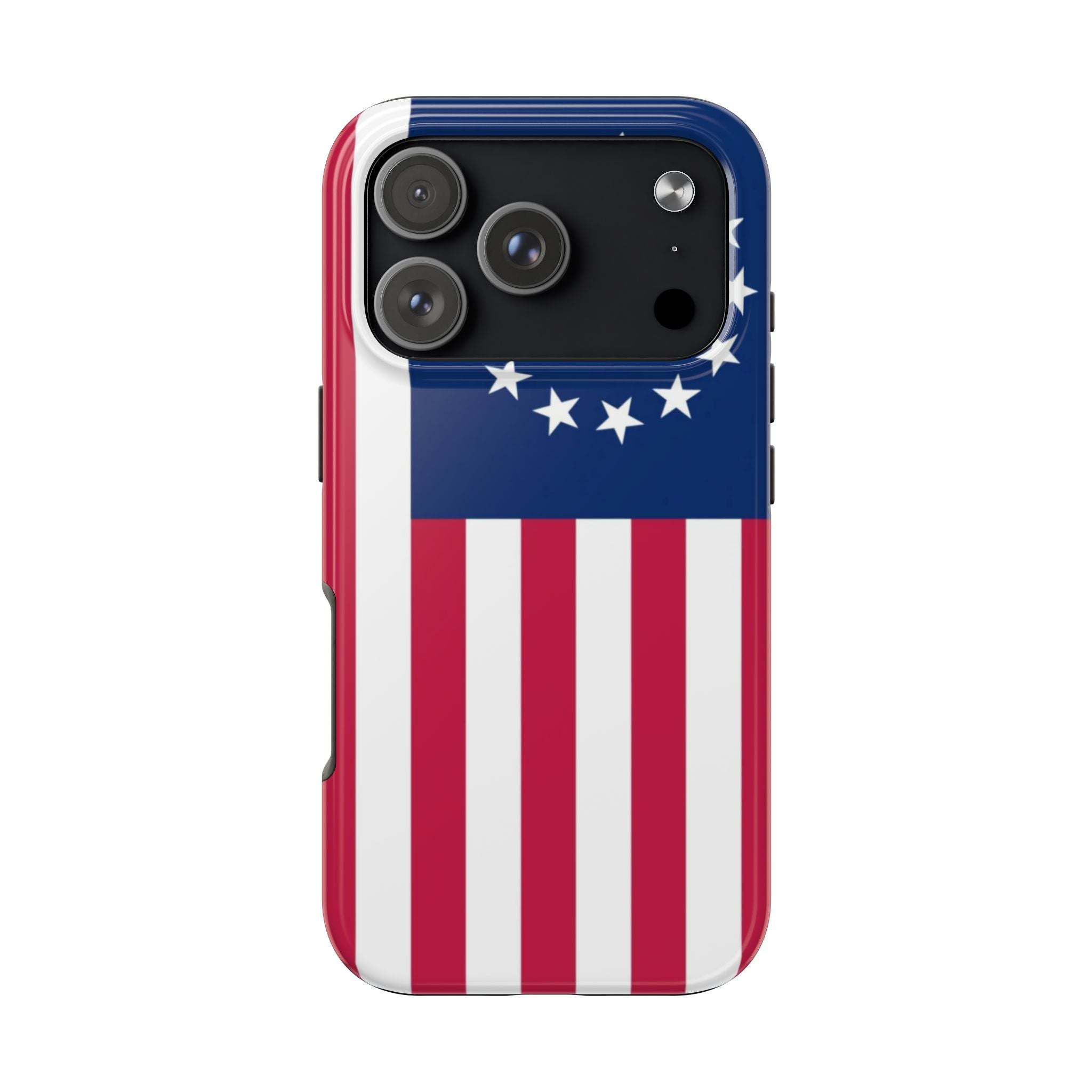 Betsy Ross Flag Tough Phone Case — Vintage 13-Star American Patriotic Cover