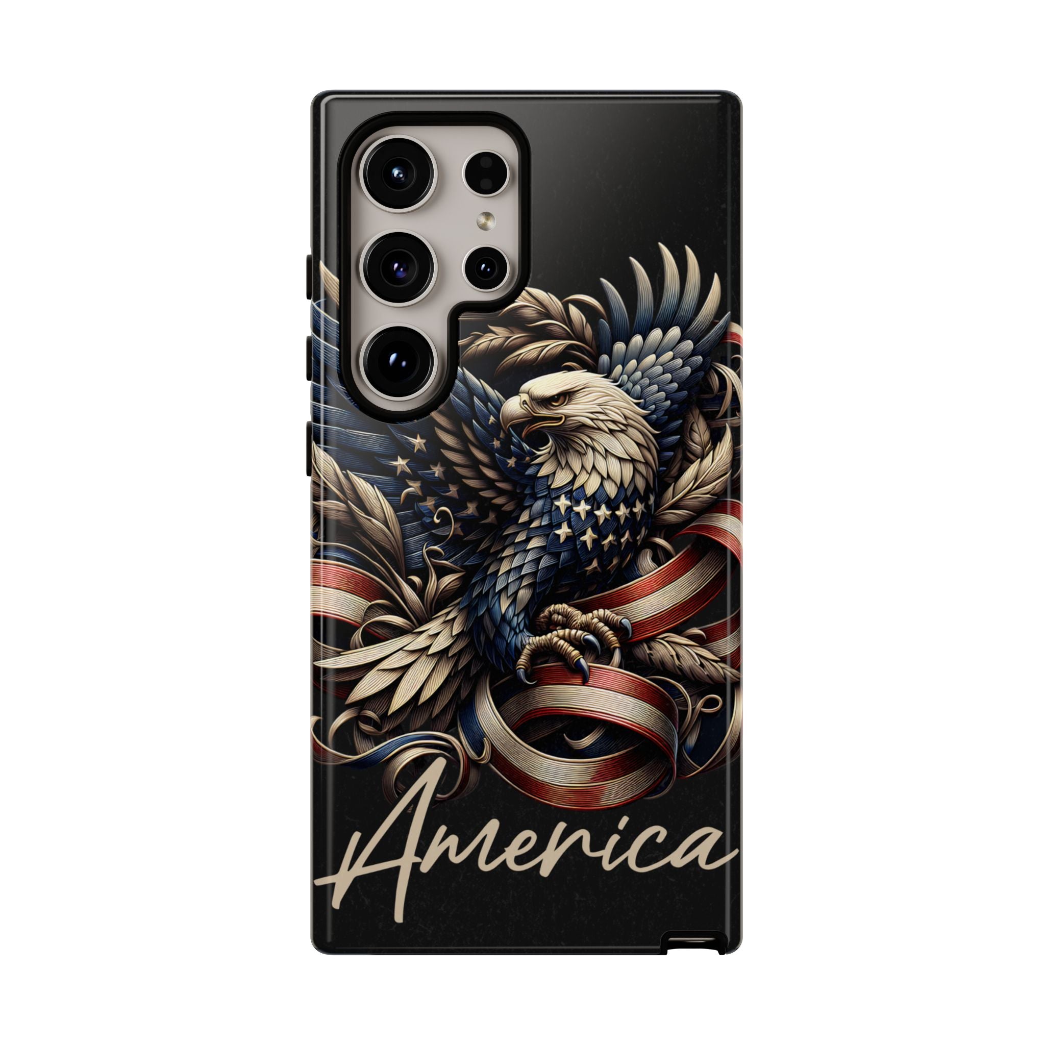 Phone Case - Patriotic American Eagle Design