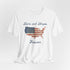 Unisex American Short Sleeve Tee