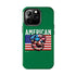 American Dog Flag Tough Phone Case — Patriotic USA Phone Case