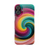 Colorful Abstract Swirl Phone Case I phone 18-13