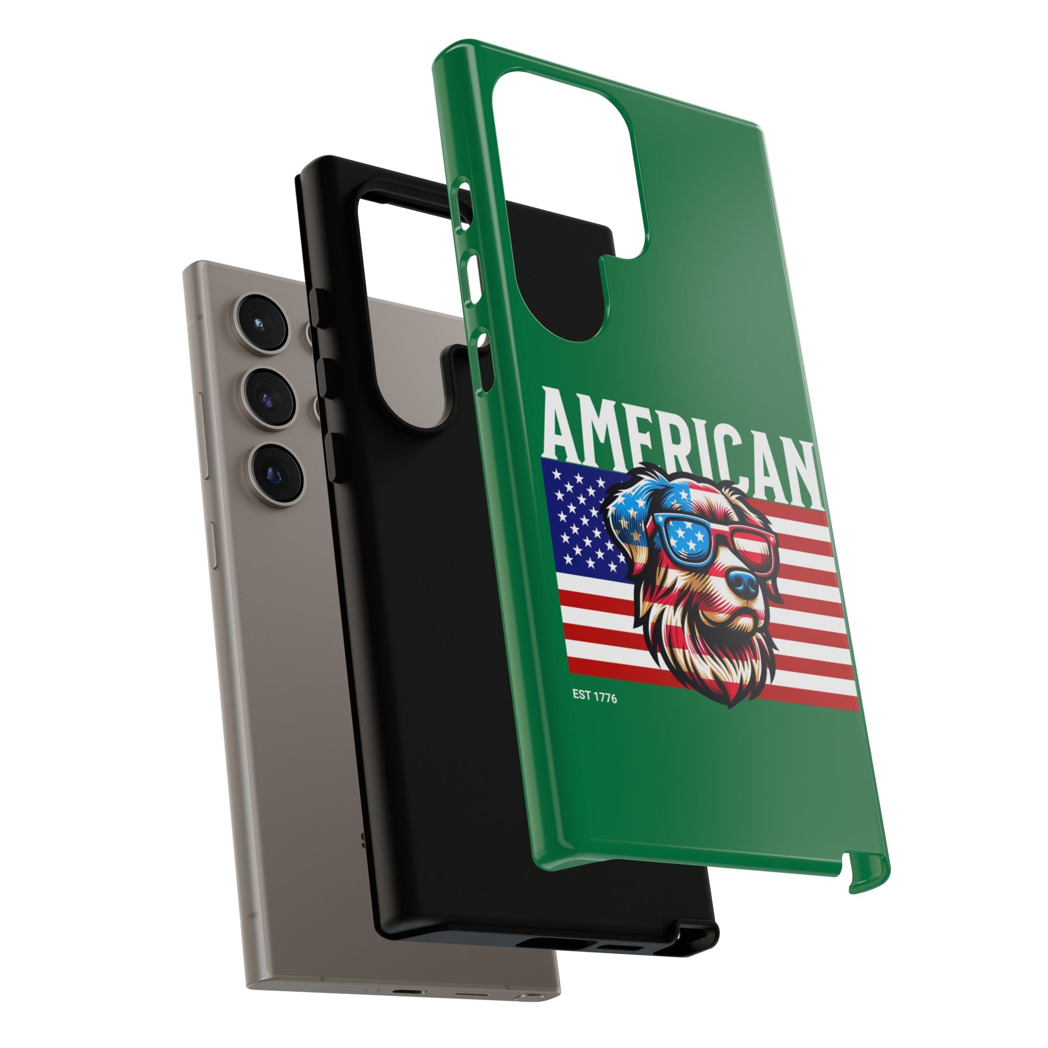 American Dog Tough Cases - Patriotic Pet Phone Case