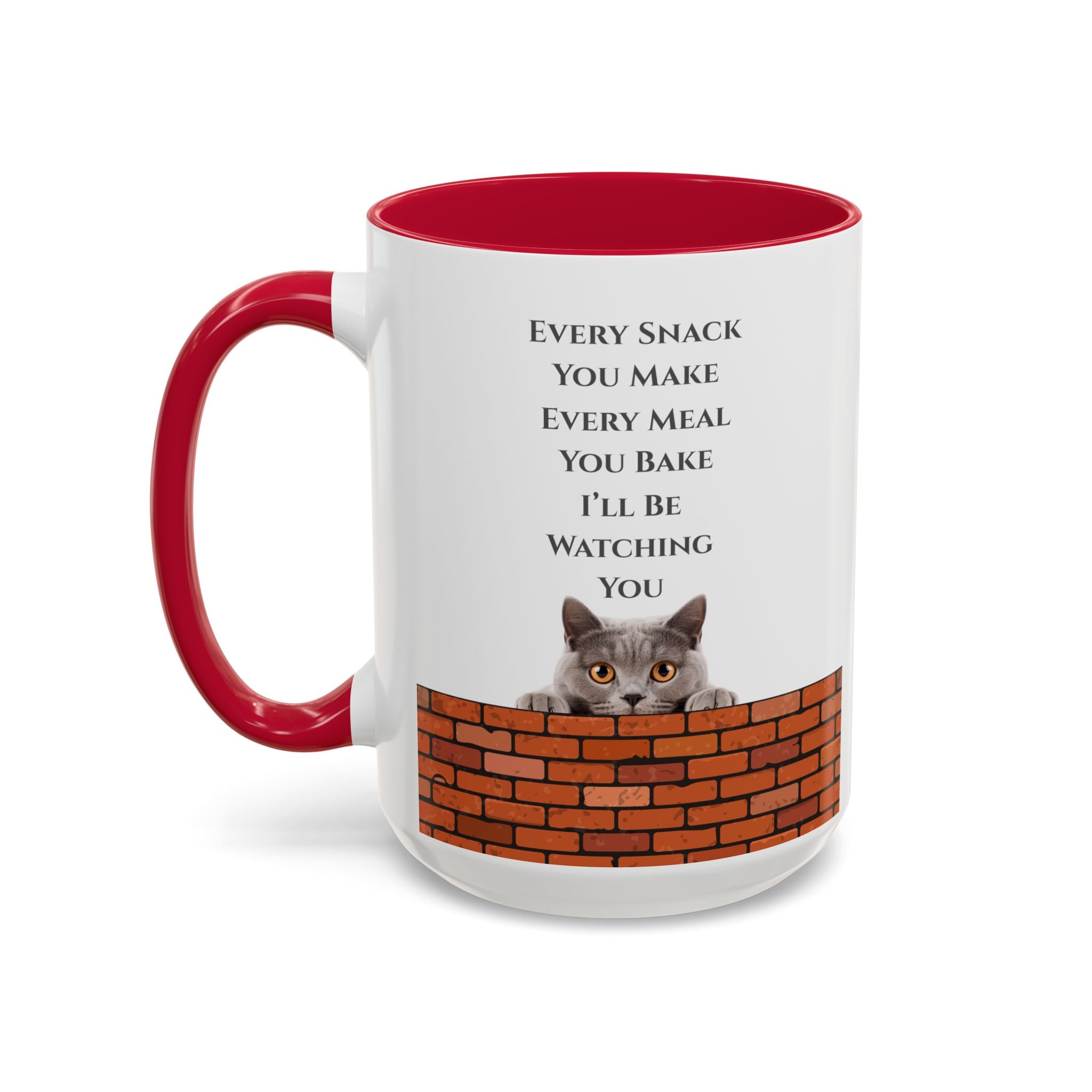 Whimsical Cat Mug with Playful Quote, Cute Coffee Cup for Cat Lovers, Gift for Home & Kitchen, Funny Drinkware