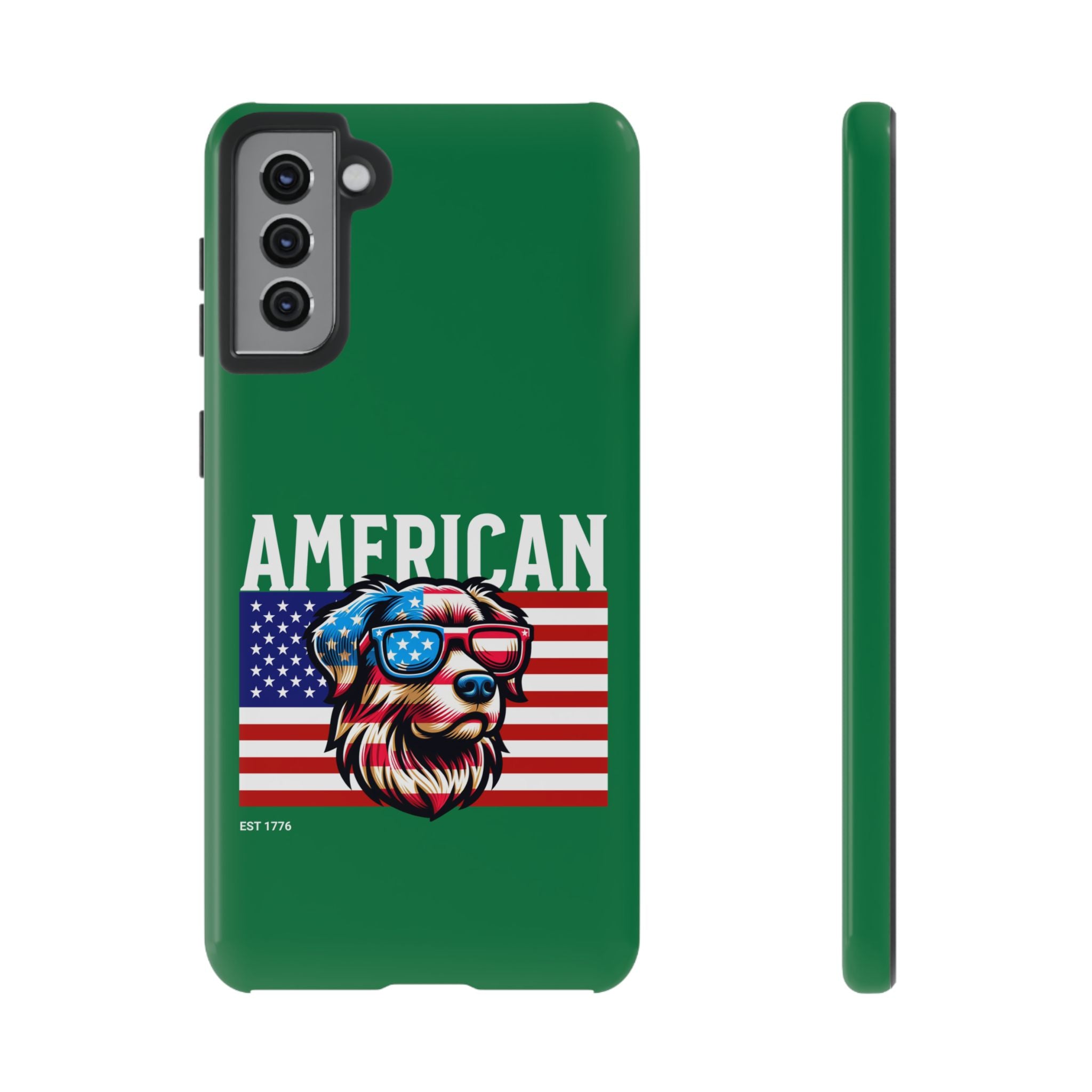 American Dog Tough Cases - Patriotic Pet Phone Case