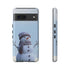 Winter Snowman Phone Case  Fits Samsuns s10-25 & Google Pixel