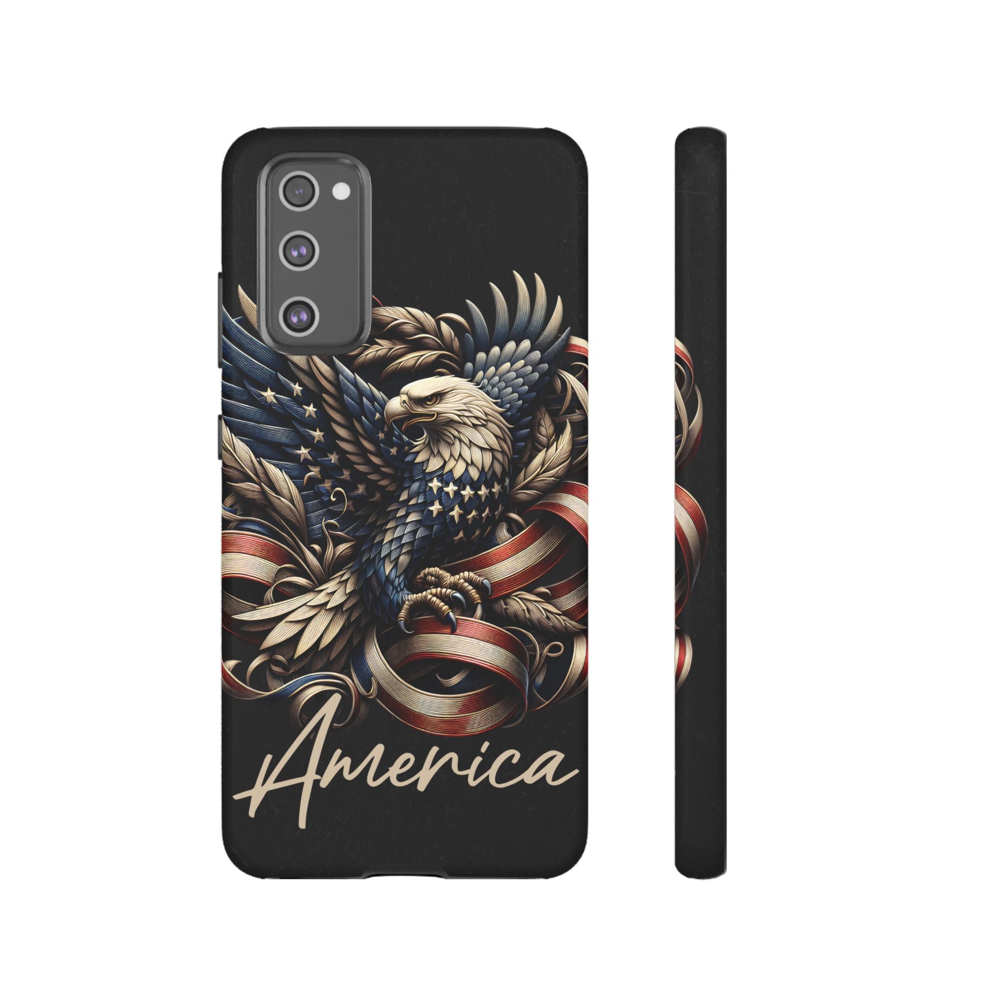 Phone Case - Patriotic American Eagle Design
