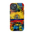 Paint Splash Phone Case, Ecuadorian design fits Iphone 14-16
