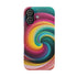 Colorful Abstract Swirl Phone Case I phone 18-13