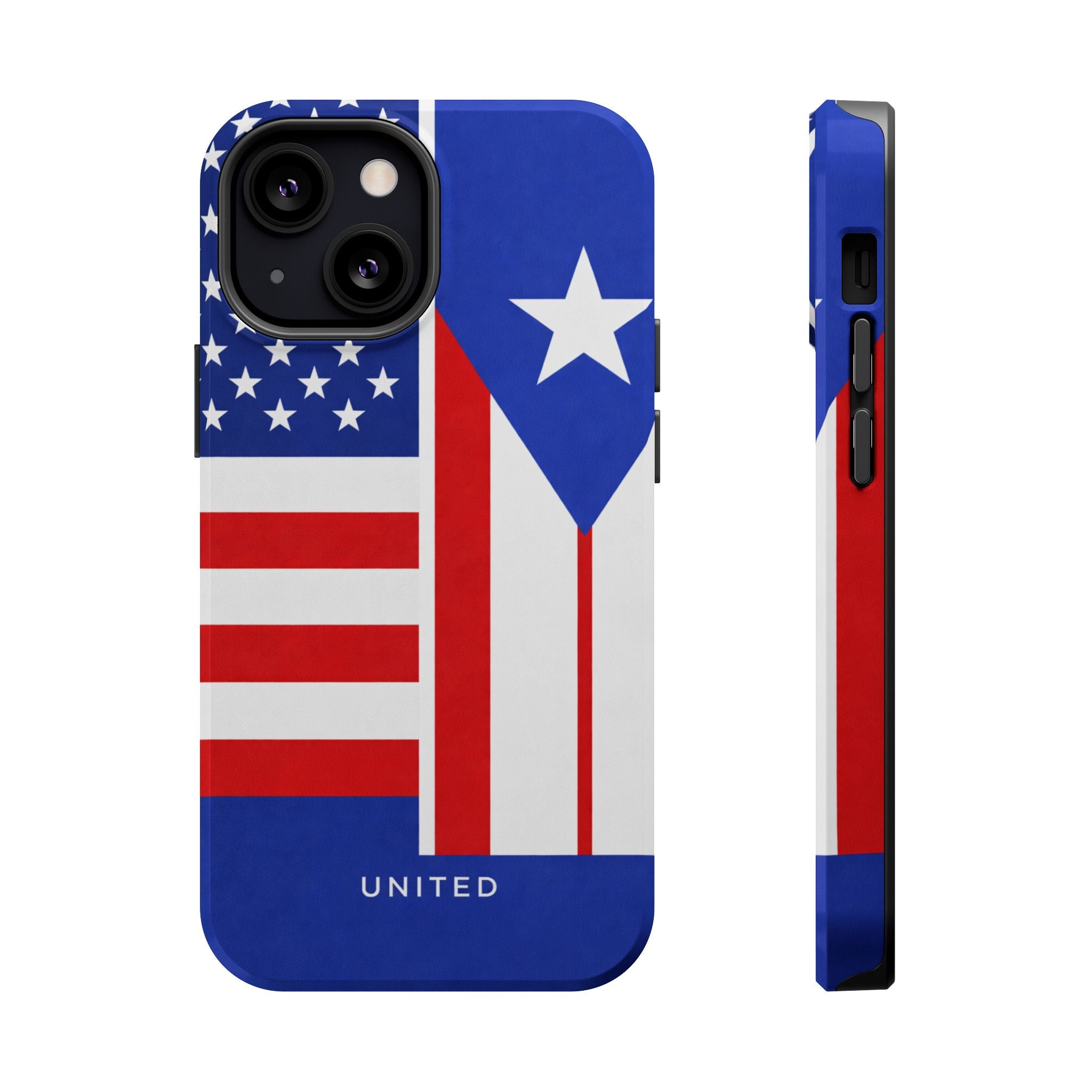 Puerto Rico USA Unity Flag Phone Case Iphone 13-17