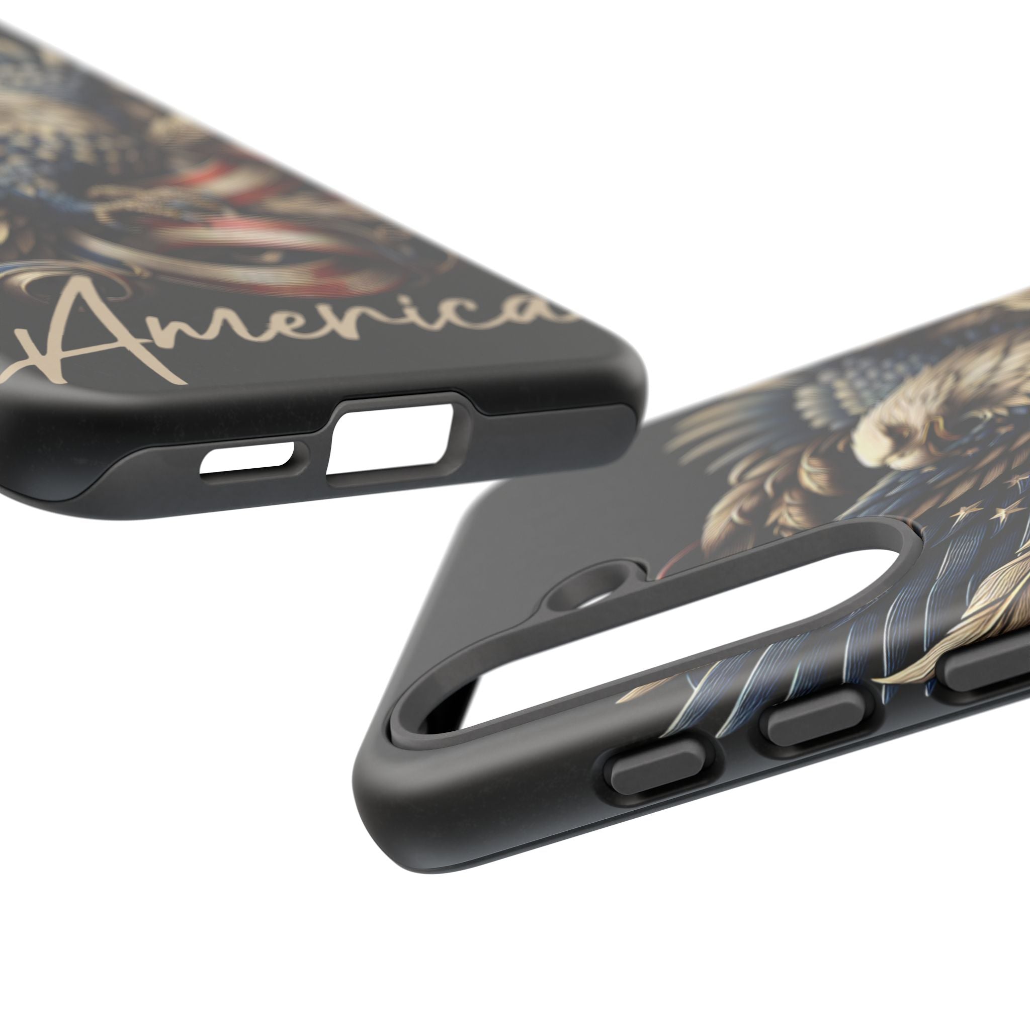 Phone Case - Patriotic American Eagle Design