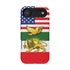 Persian Lion & Dove Magnetic Phone Case — Impact-Resistant iPhone Cover