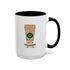 Coffee Word Art Mug — 15oz Typography Coffee Cup