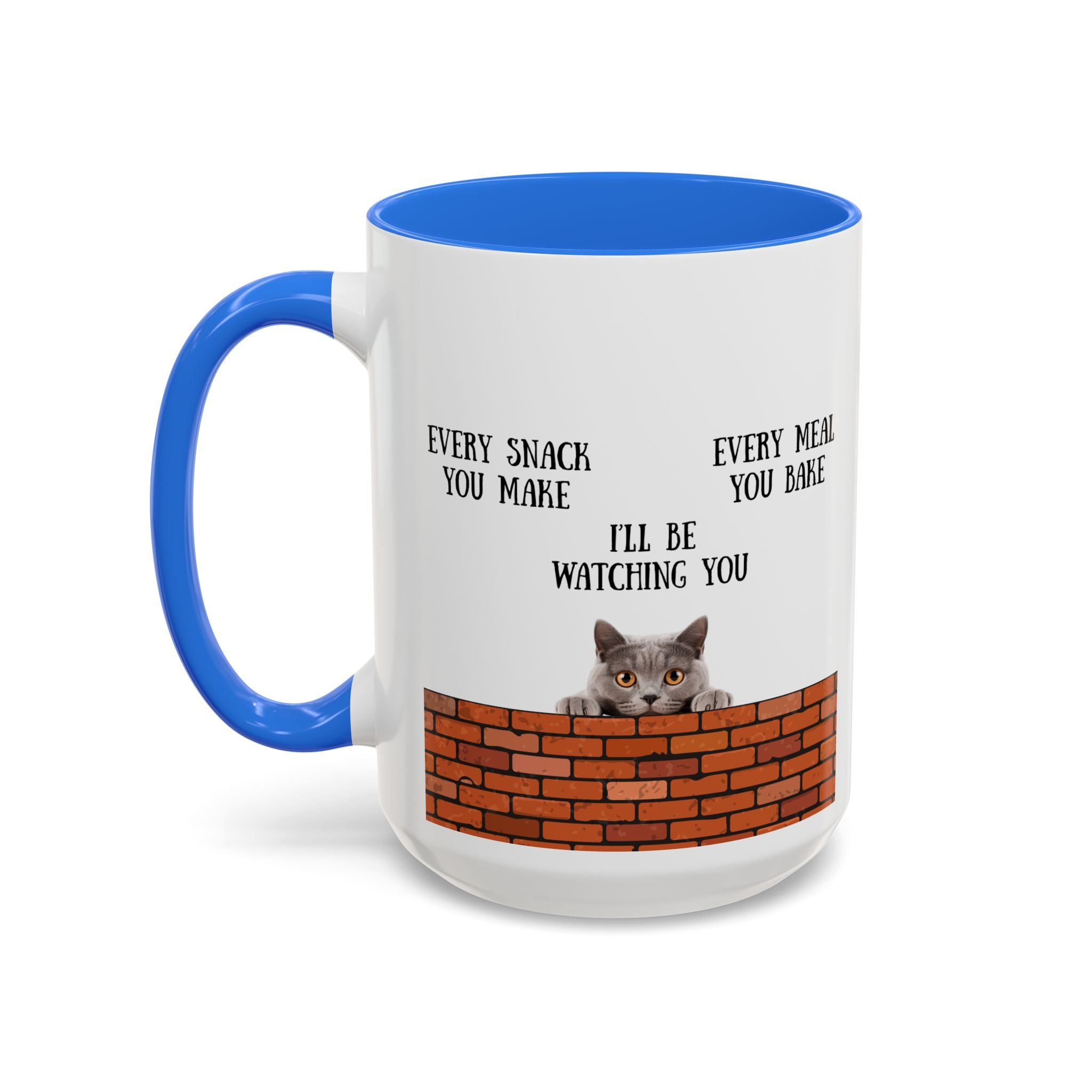 Whimsical Cat Mug with Playful Quote, Cute Coffee Cup for Cat Lovers, Gift for Home & Kitchen, Funny Drinkware