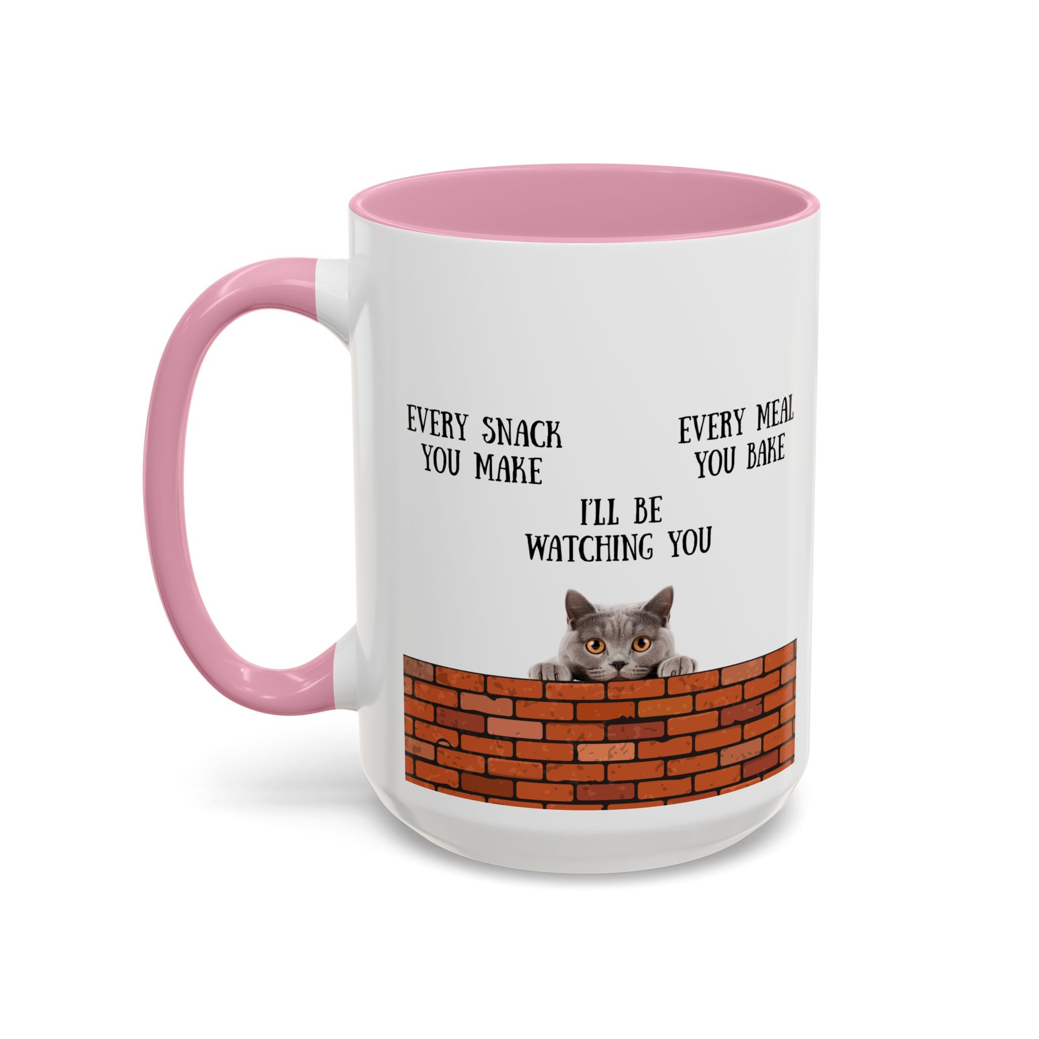 Whimsical Cat Mug with Playful Quote, Cute Coffee Cup for Cat Lovers, Gift for Home & Kitchen, Funny Drinkware