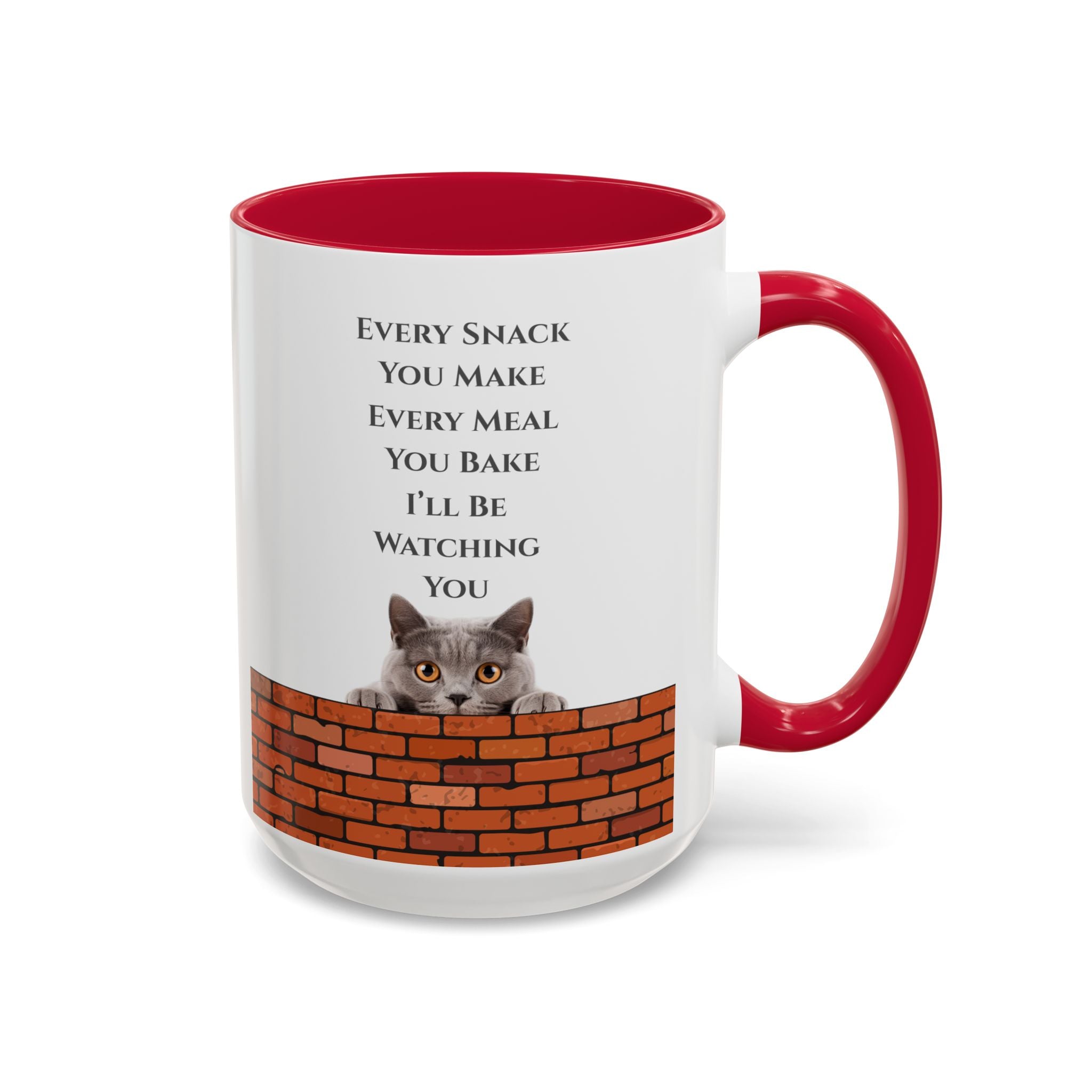 Whimsical Cat Mug with Playful Quote, Cute Coffee Cup for Cat Lovers, Gift for Home & Kitchen, Funny Drinkware