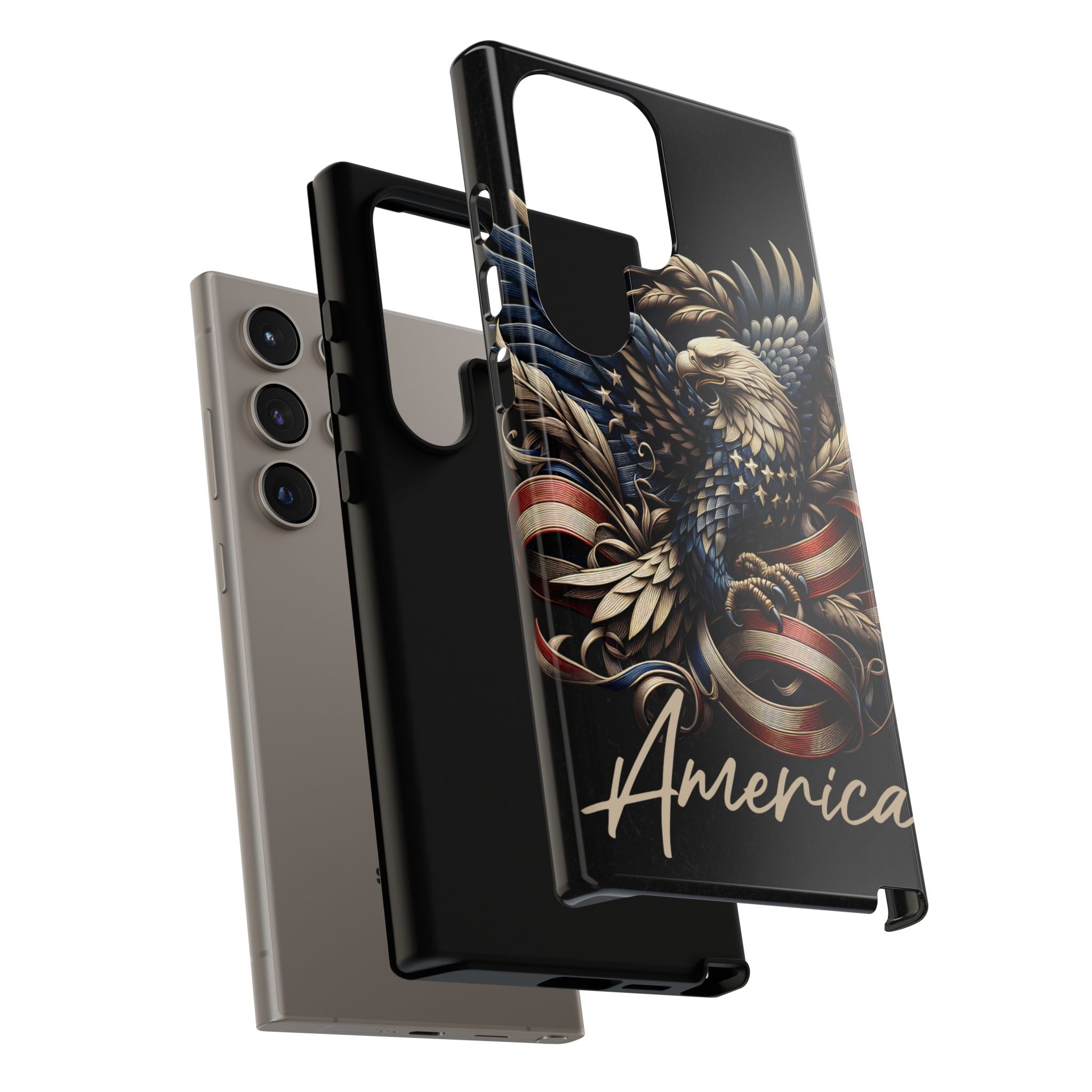 Phone Case - Patriotic American Eagle Design