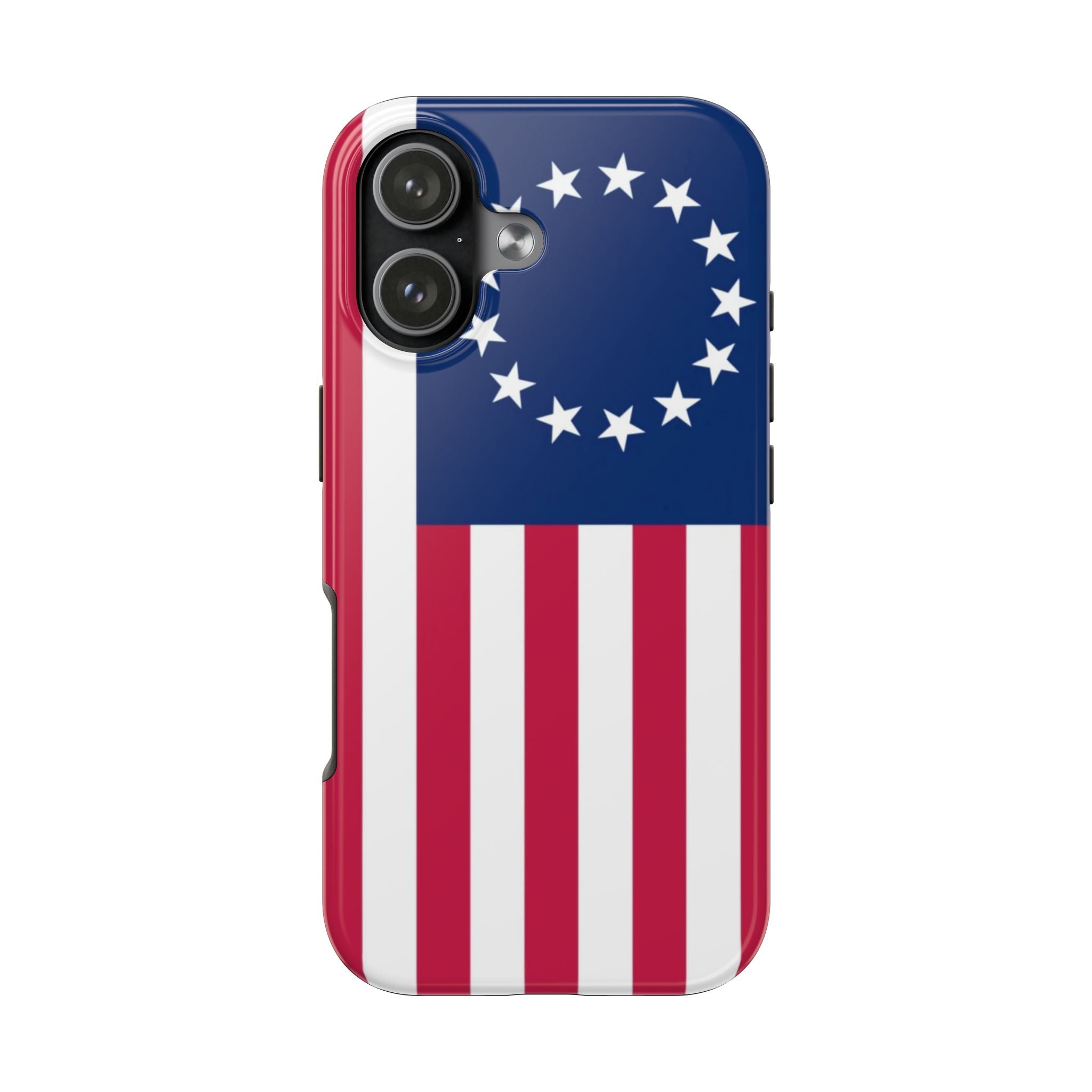 Betsy Ross Flag Tough Phone Case — Vintage 13-Star American Patriotic Cover