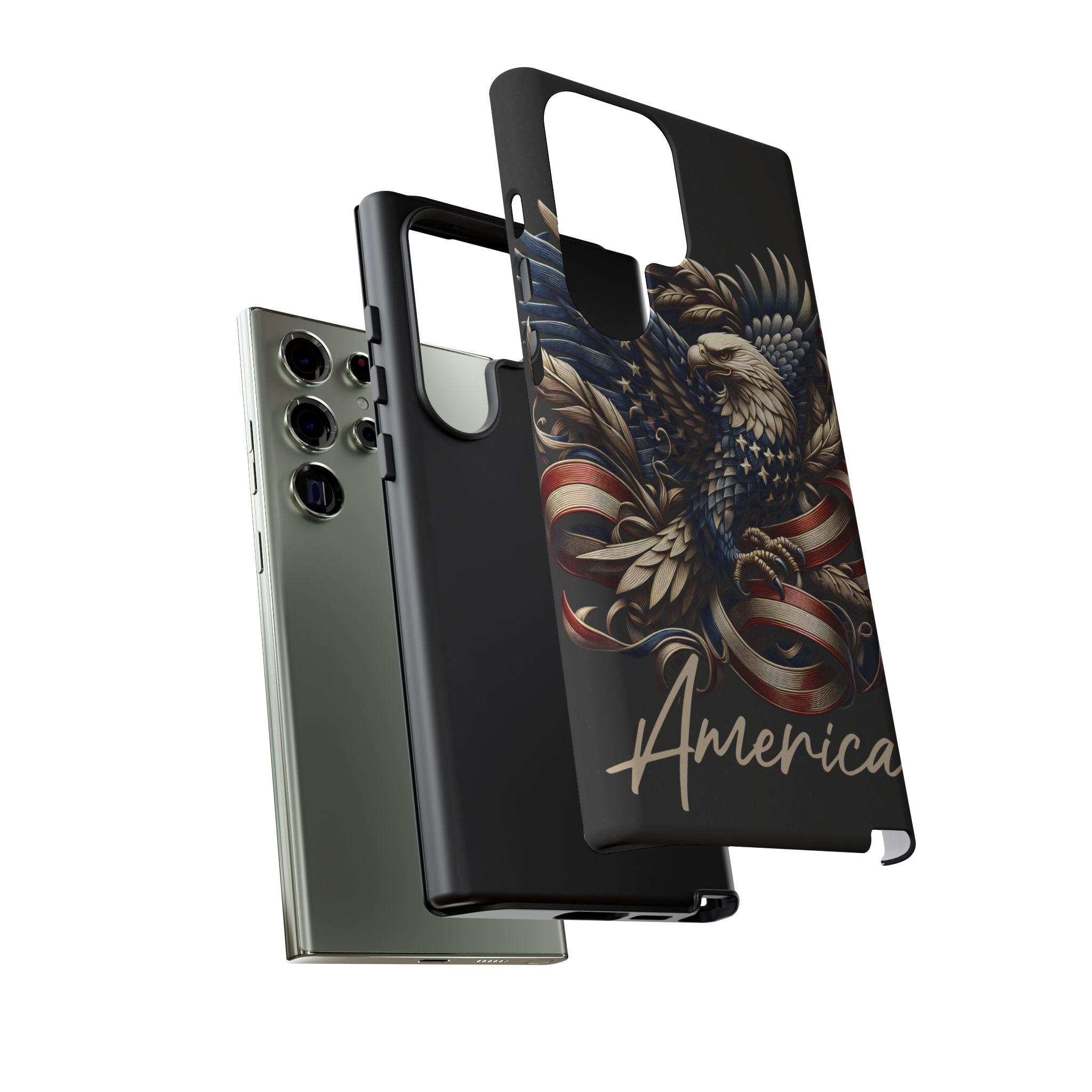 Phone Case - Patriotic American Eagle Design