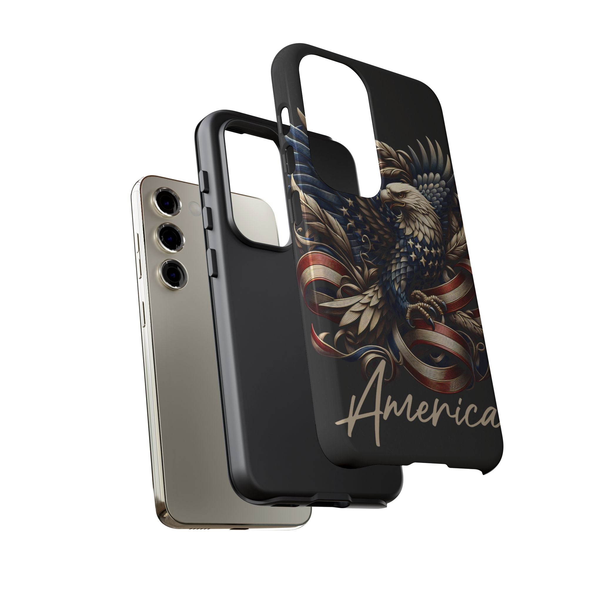 Phone Case - Patriotic American Eagle Design