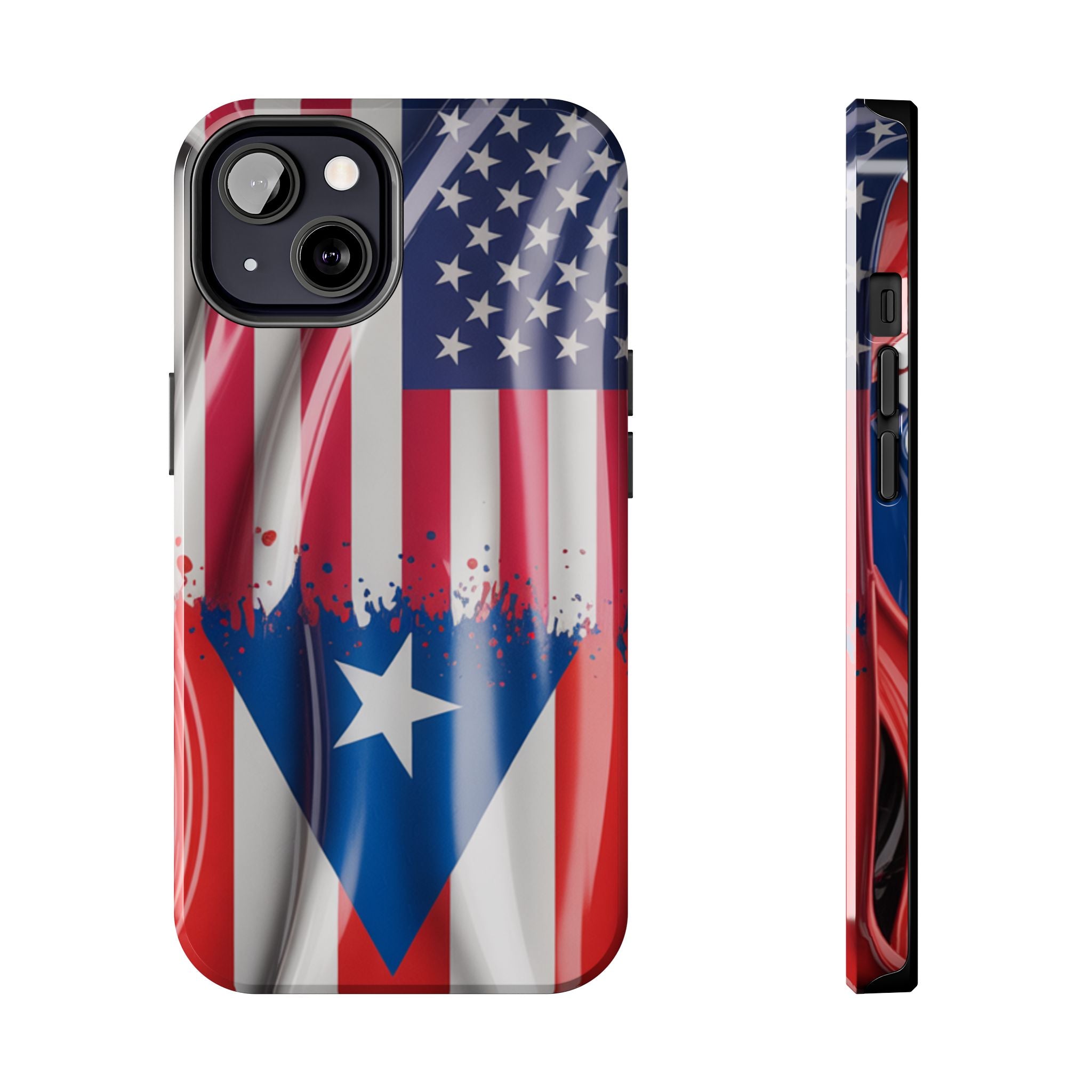 Puerto Rico USA Flag Tough Phone Case