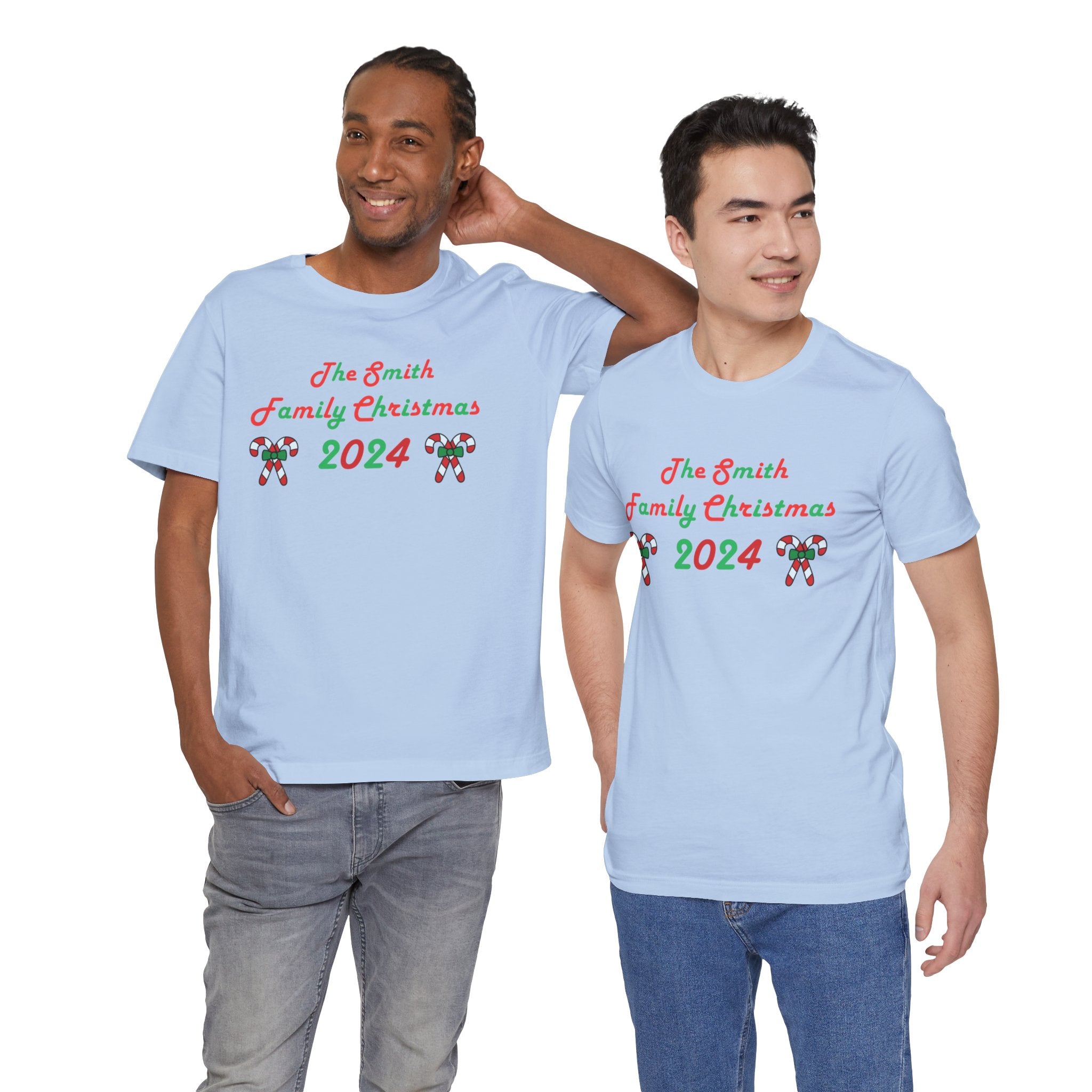 Family Christmas Personalized Unisex Shirt 2024