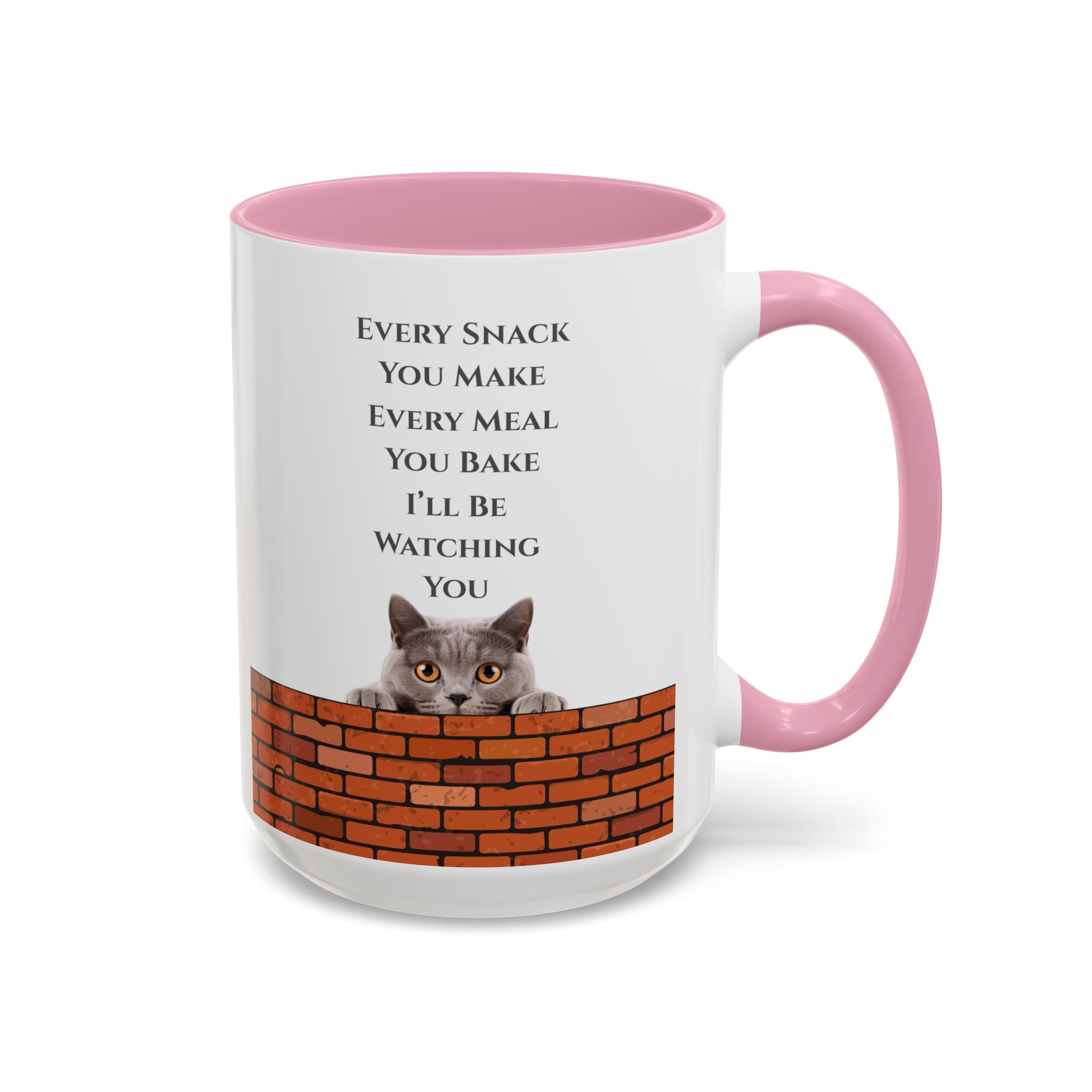 Whimsical Cat Mug with Playful Quote, Cute Coffee Cup for Cat Lovers, Gift for Home & Kitchen, Funny Drinkware