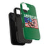 American Dog Flag Tough Phone Case — Patriotic USA Phone Case