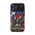 Puerto Rico Eagle Tough Magnetic Phone Case — Patriotic USA & PR Flag Design