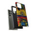 Phone Case, Ecuadorian Flag Paint Splash Design For Samsung And Google Pixel