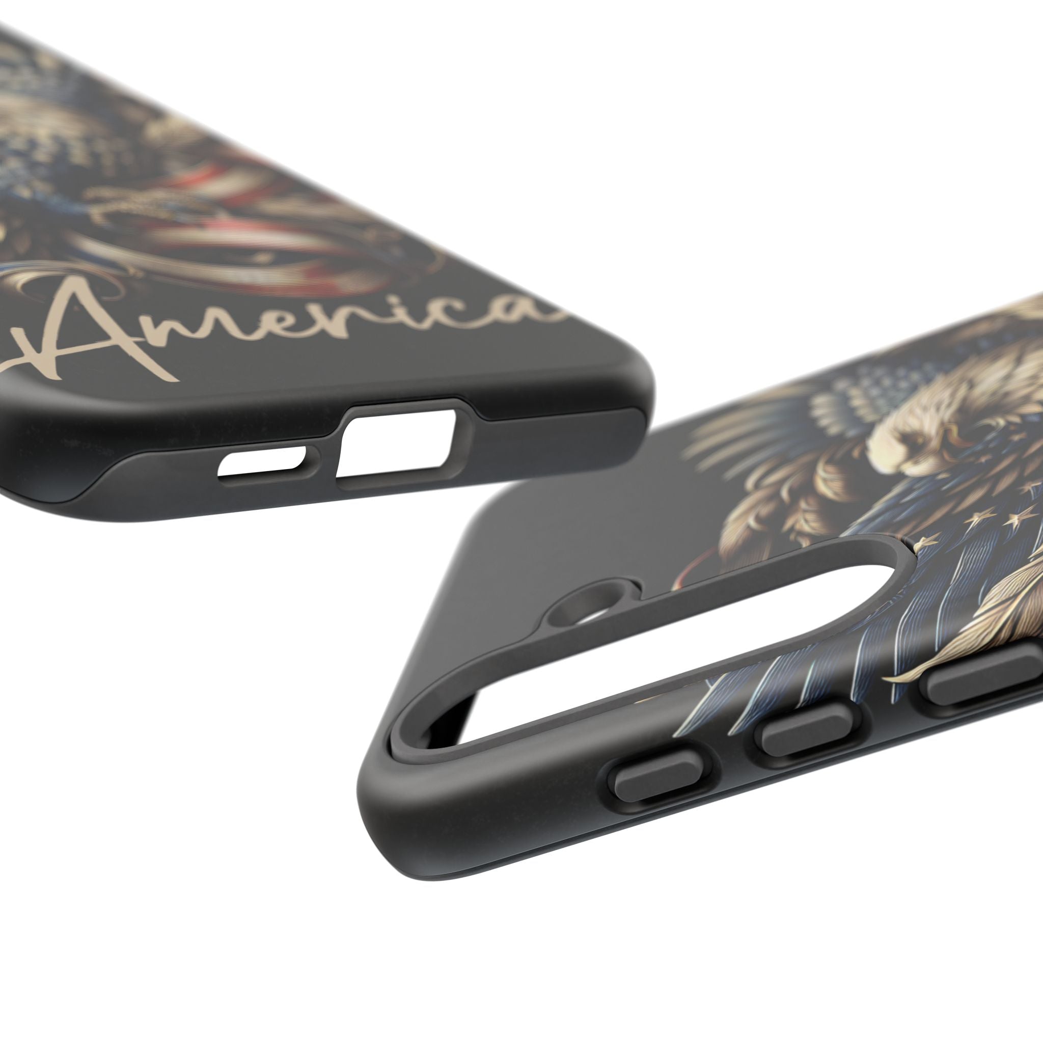 Phone Case - Patriotic American Eagle Design