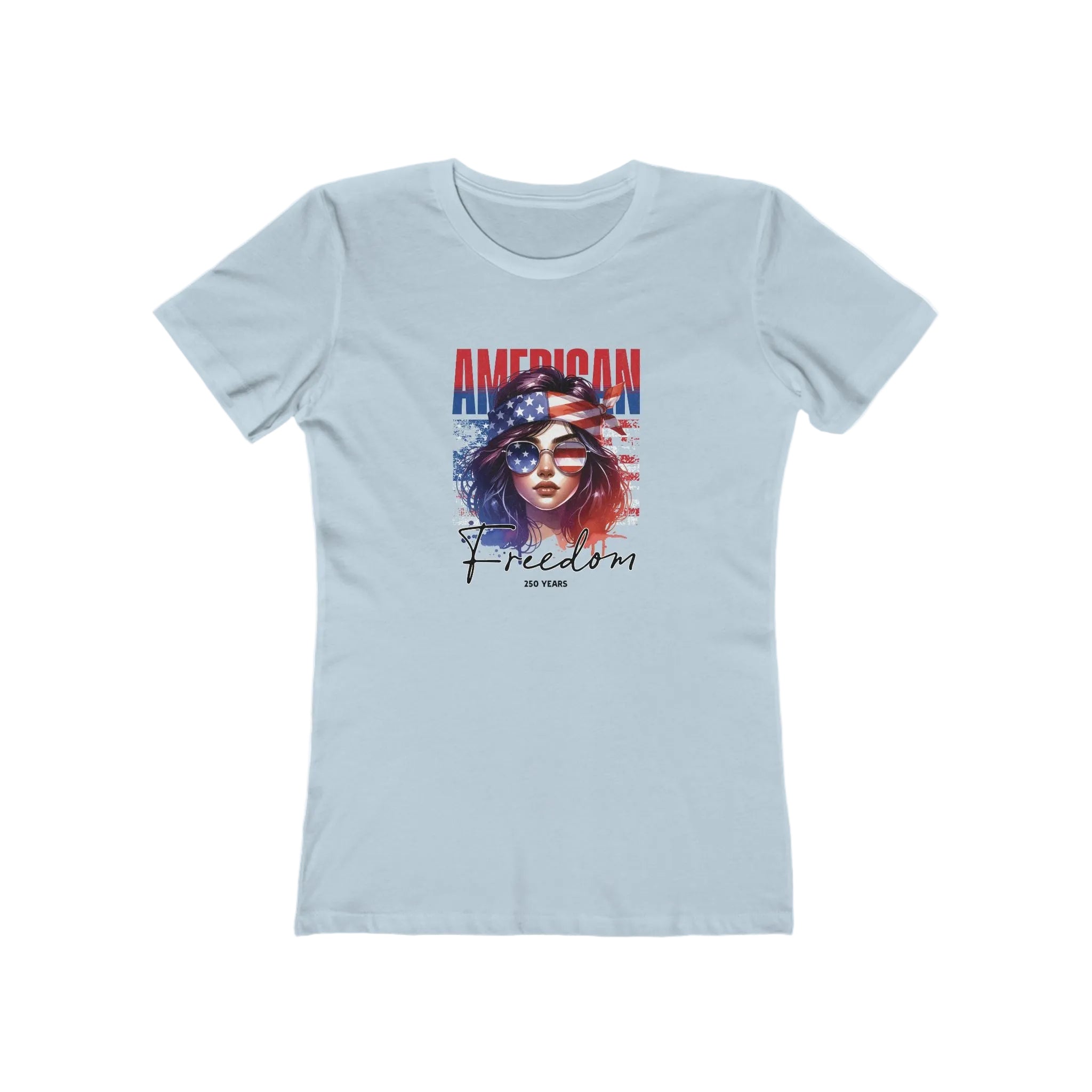 American Freedom Graphic Tee — Women's Boyfriend Fit