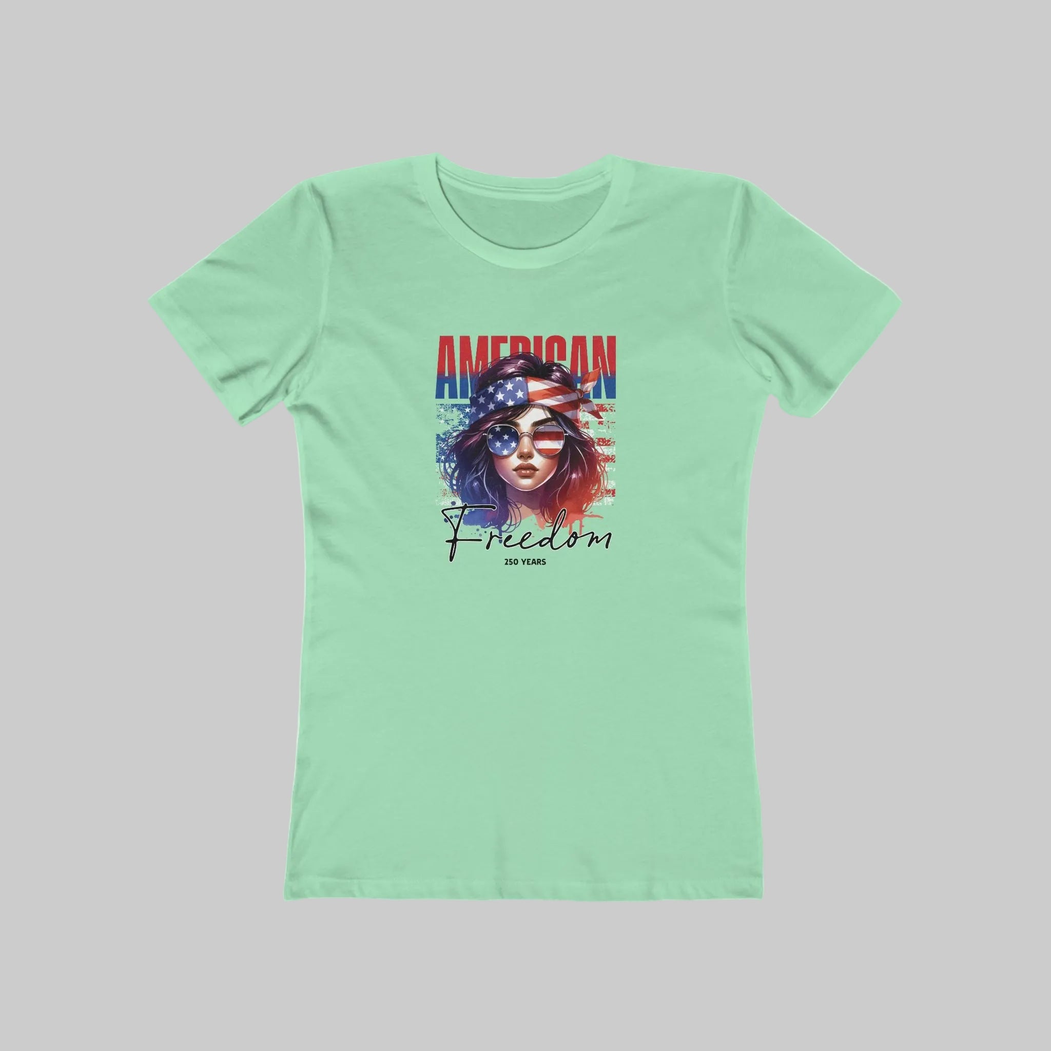 American Freedom Graphic Tee — Women's Boyfriend Fit