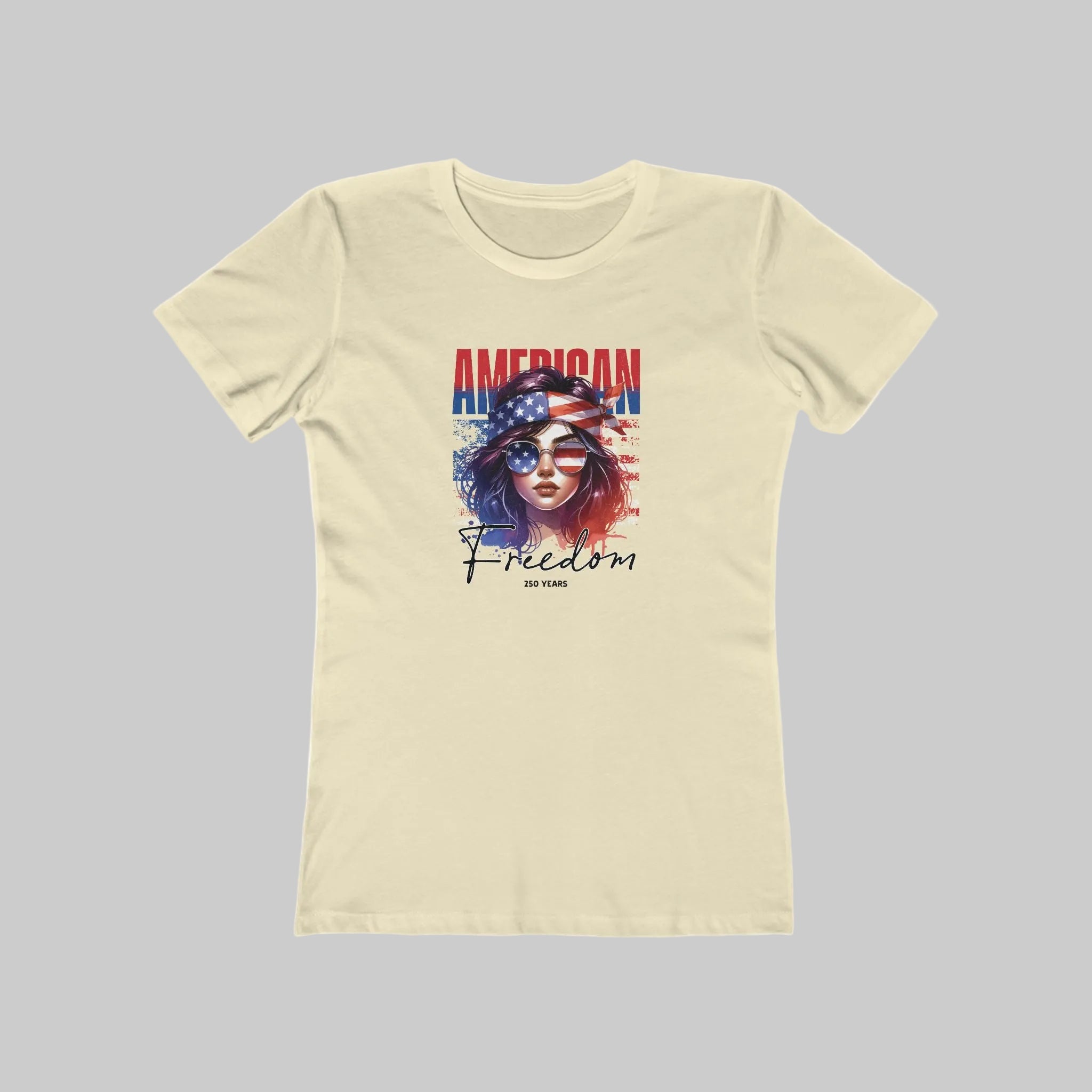 American Freedom Graphic Tee — Women's Boyfriend Fit