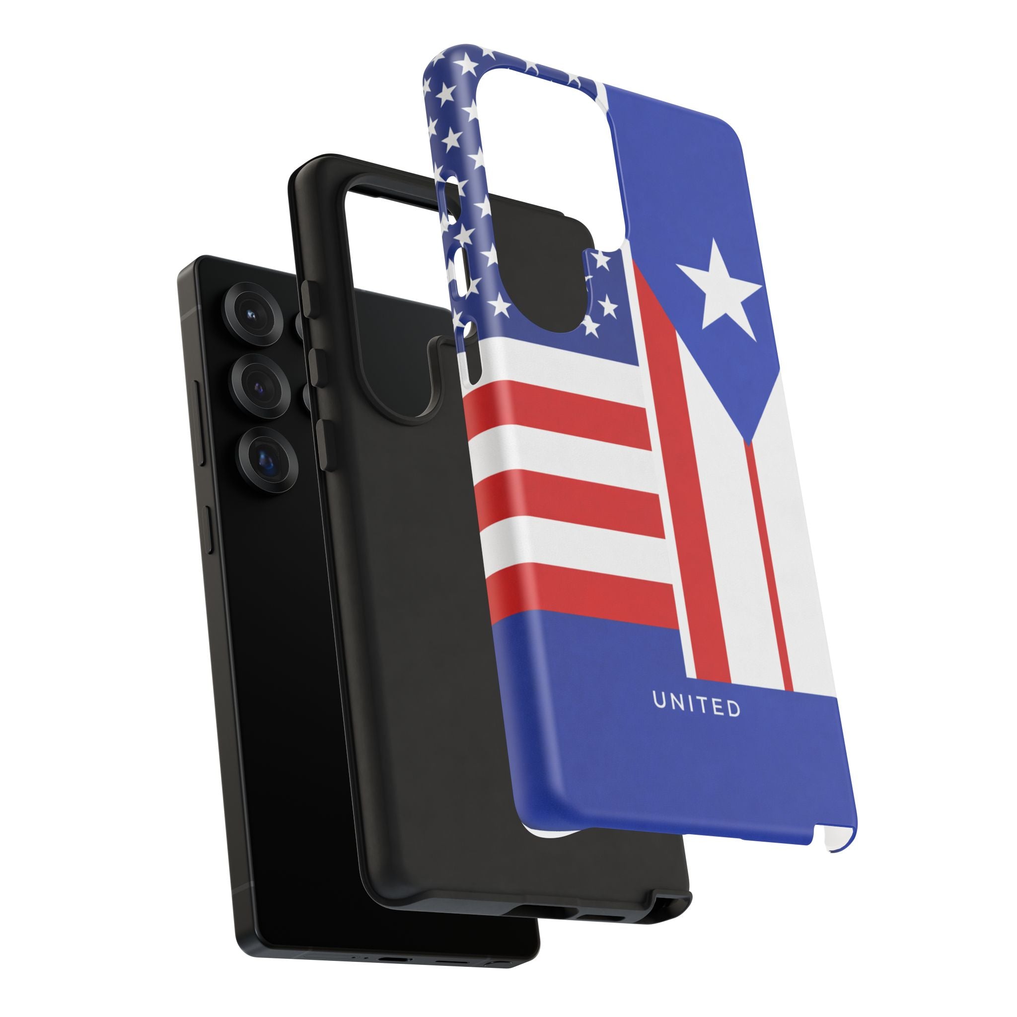 Puerto Rico USA Unity Flag Phone Case Samsung