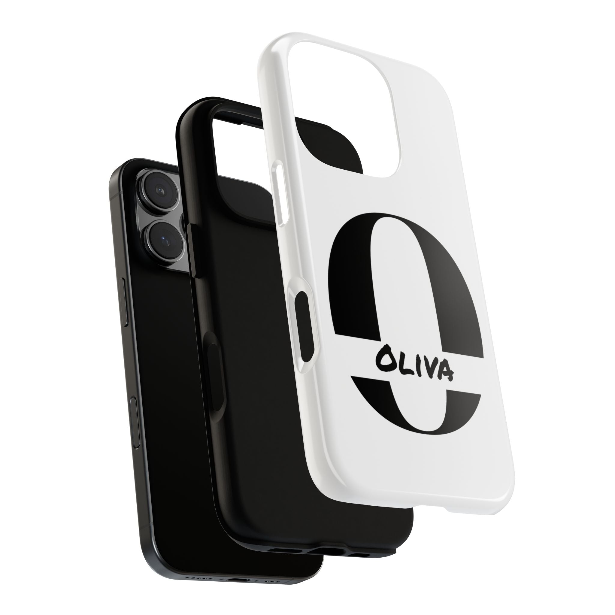Personalized Tough Cases - Initial Letter and Name - iPhone 11-16