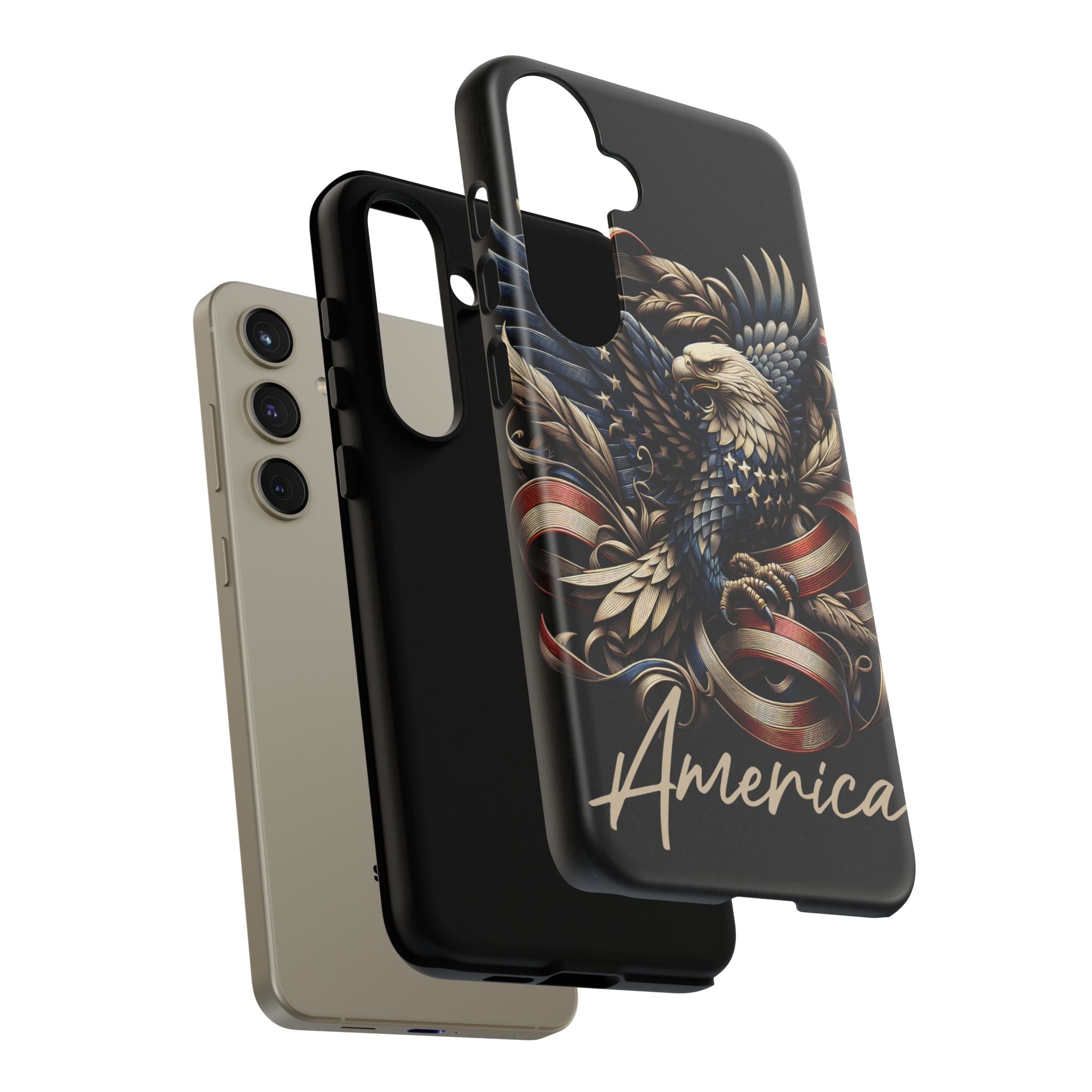 Phone Case - Patriotic American Eagle Design