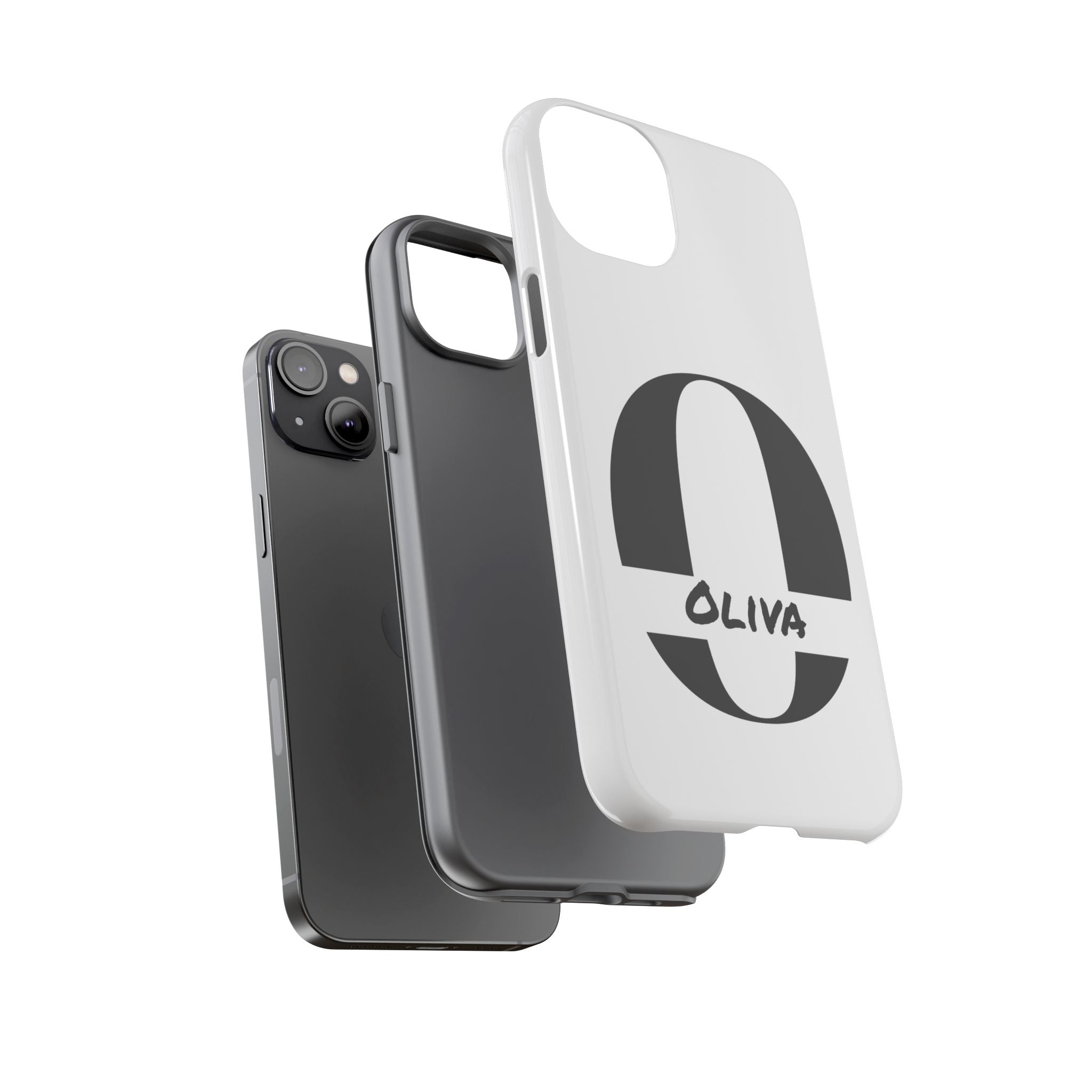 Personalized Tough Cases - Initial Letter and Name - iPhone 11-16
