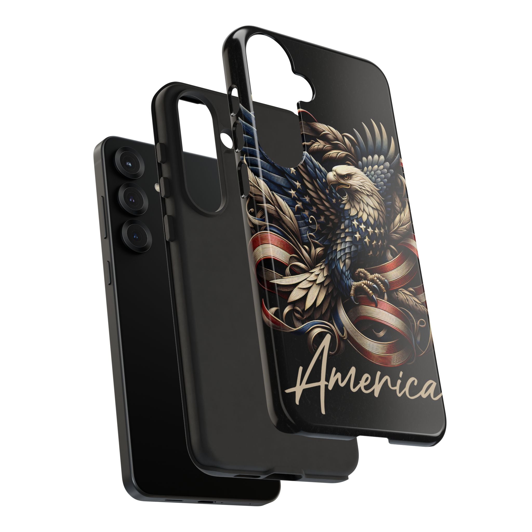 Phone Case - Patriotic American Eagle Design