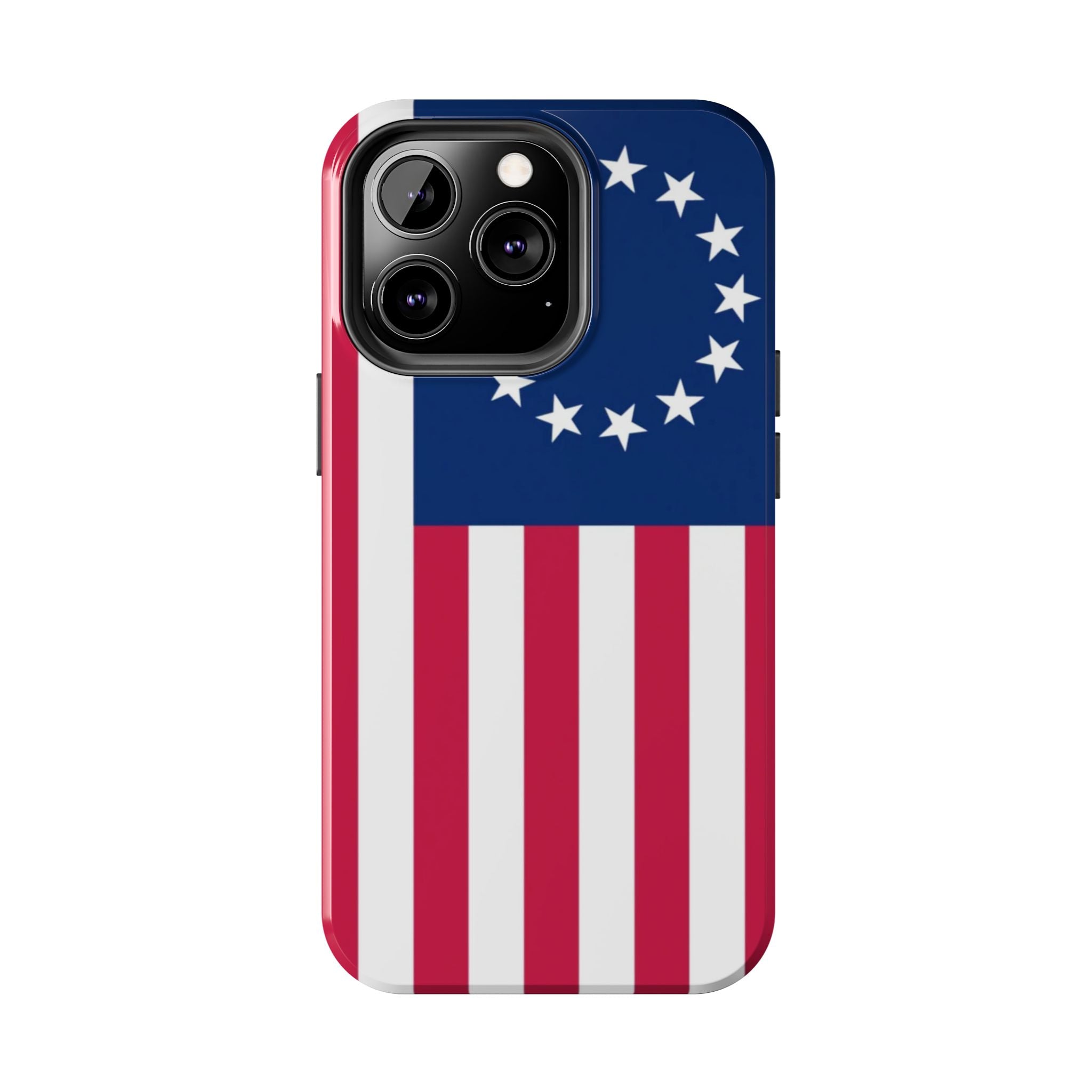 Betsy Ross Flag Tough Phone Case — Vintage 13-Star American Patriotic Cover
