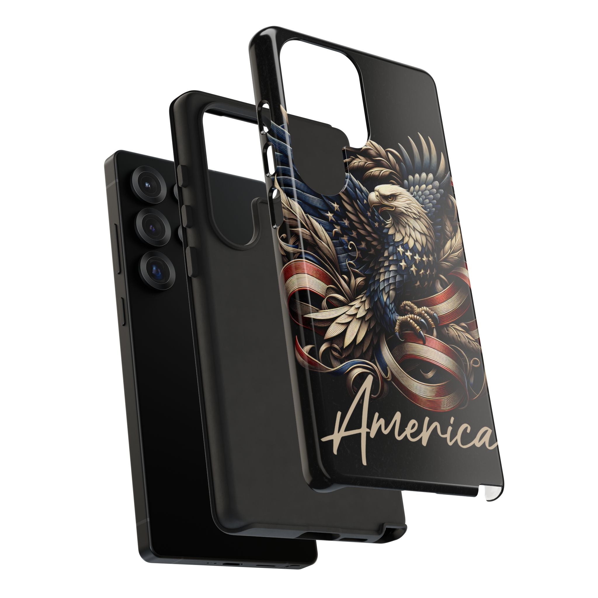 Phone Case - Patriotic American Eagle Design